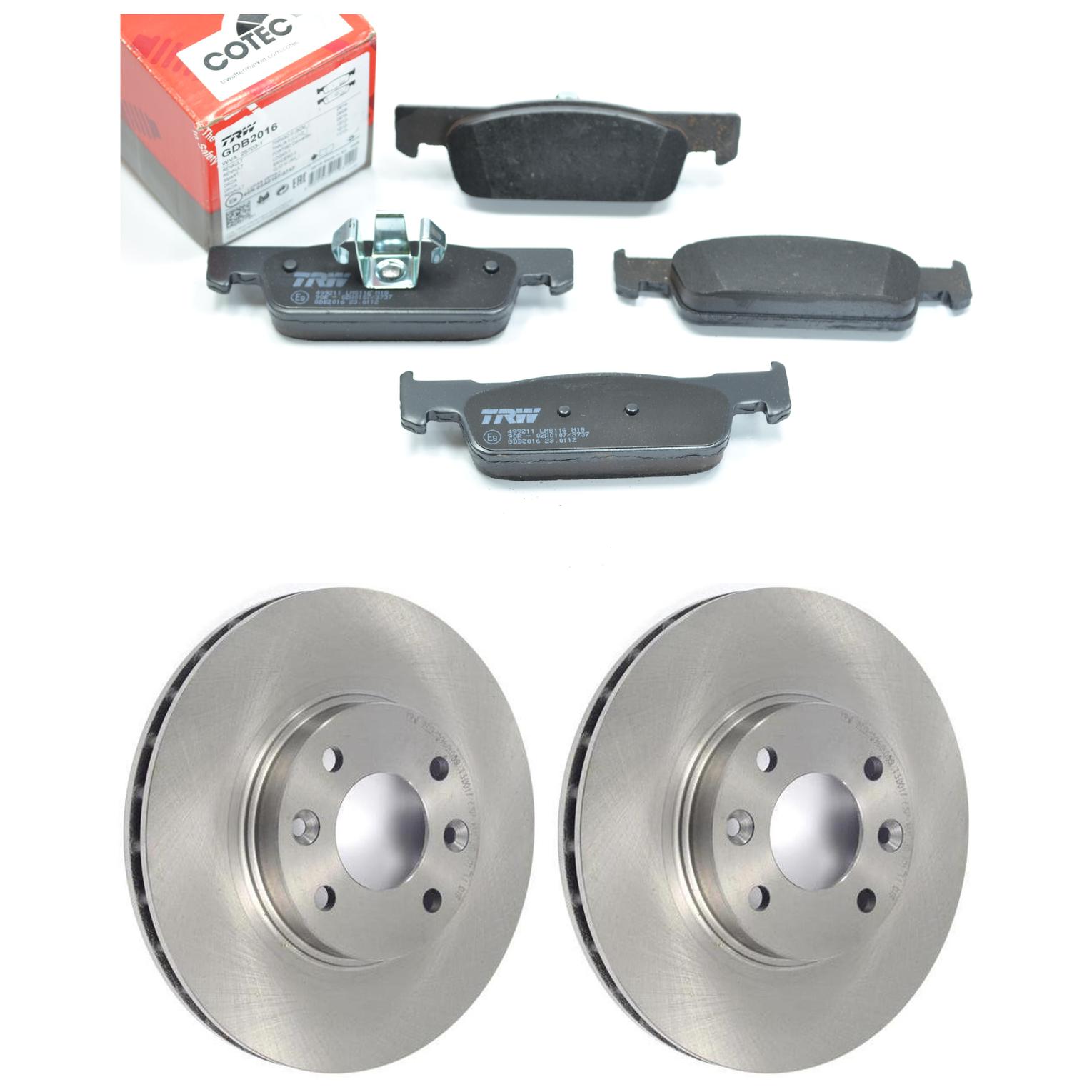 Kit Disco e Pastilha Dianteira - TRW - GDB2016 - RCDI10960
