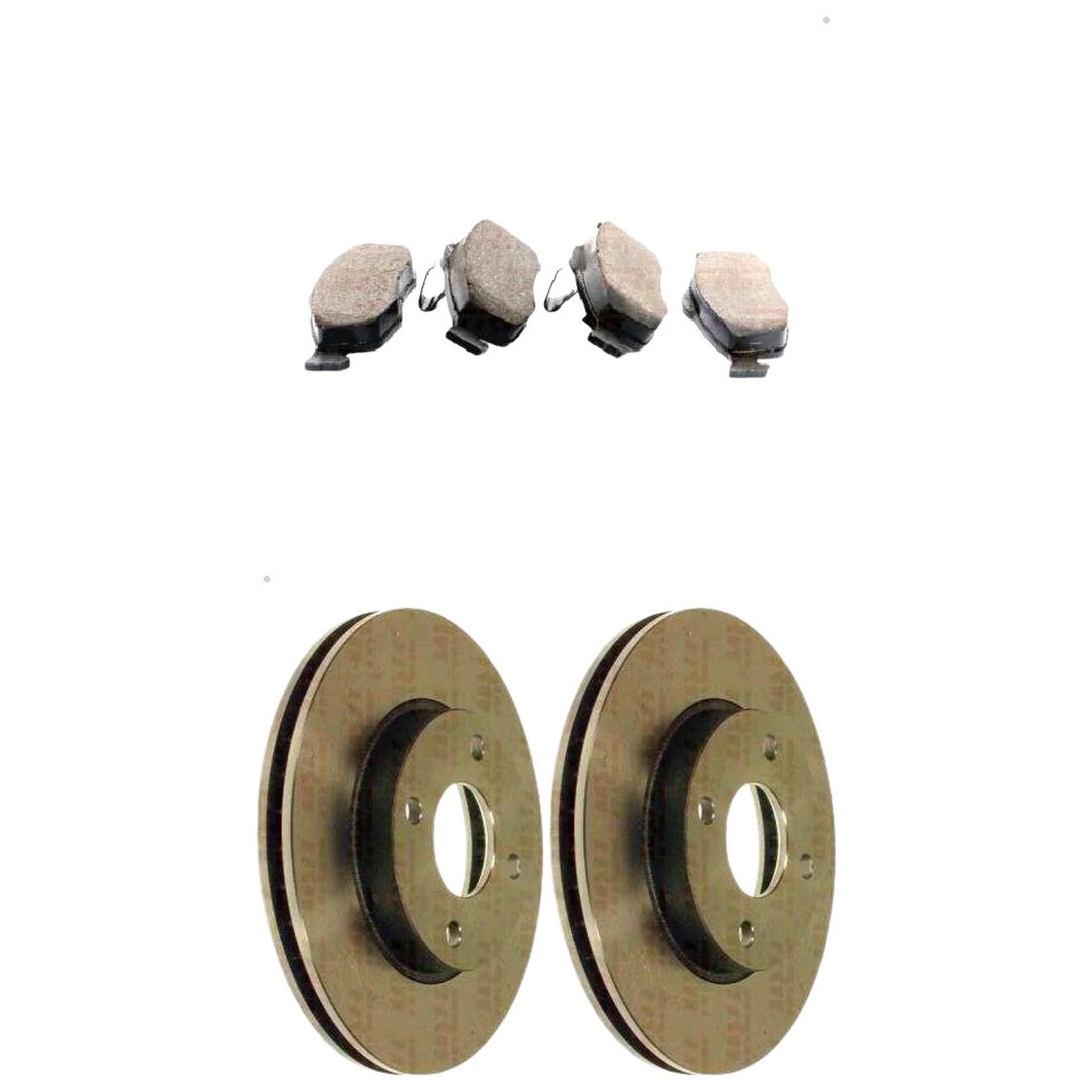 Kit Disco e Pastilha Dianteira - TRW - RCPT01580 - RCDI01930