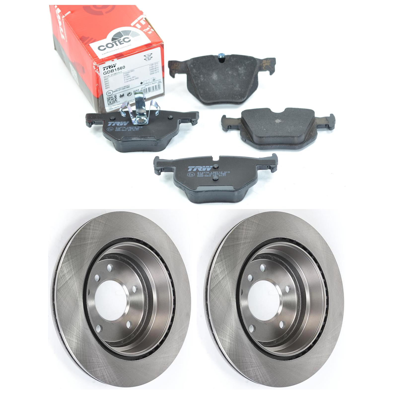Kit Disco e Pastilha Traseira - TRW - GDB1560 - DF967