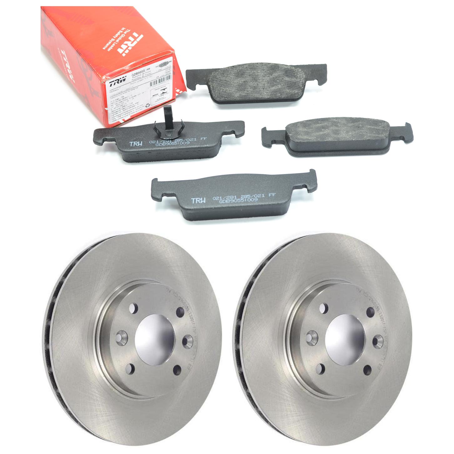 Kit Disco e Pastilha Dianteira - TRW - GDB9055 - RCDI10960