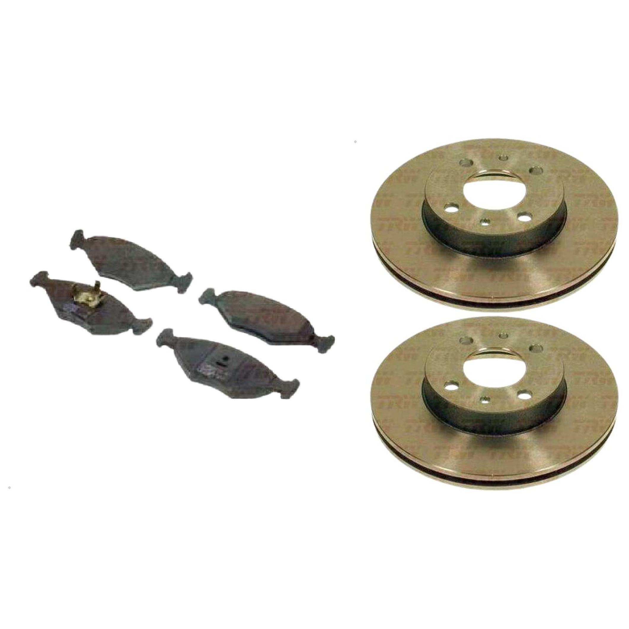 Kit Disco e Pastilha Dianteira - TRW - RCPT00209 - RCDI02510
