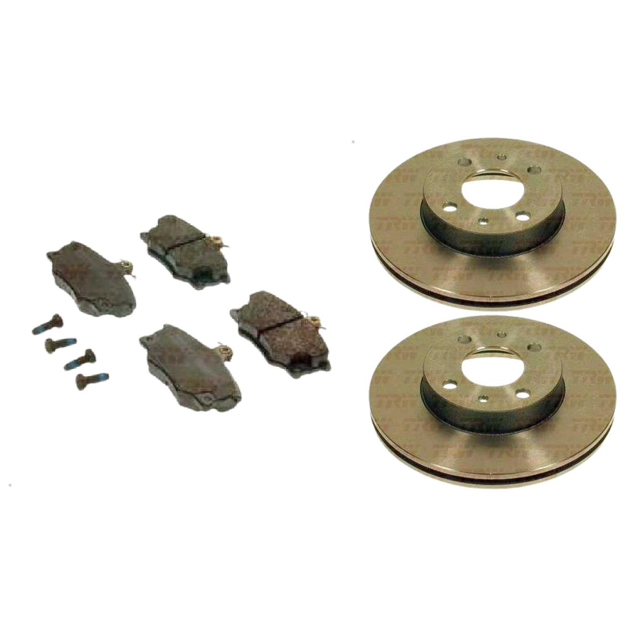 Kit Disco e Pastilha Dianteira - TRW - RCPT00860 - RCDI02510
