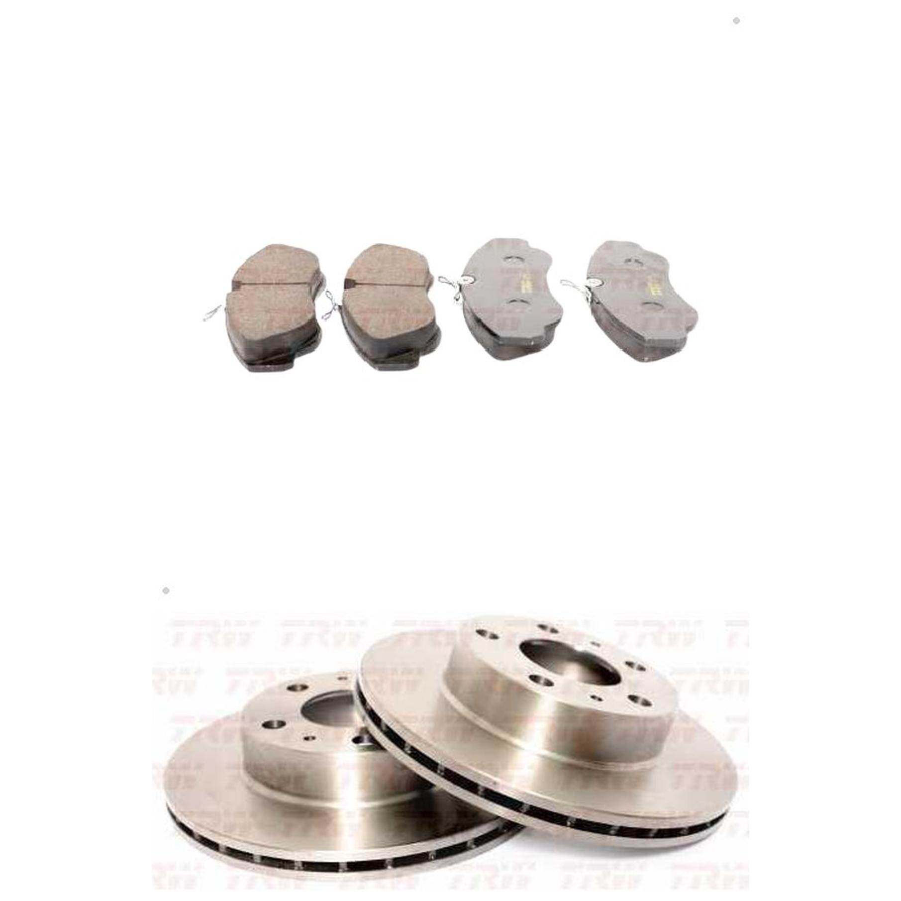 Kit Disco e Pastilha Dianteira - TRW - RCPT08930 - RCDI01880