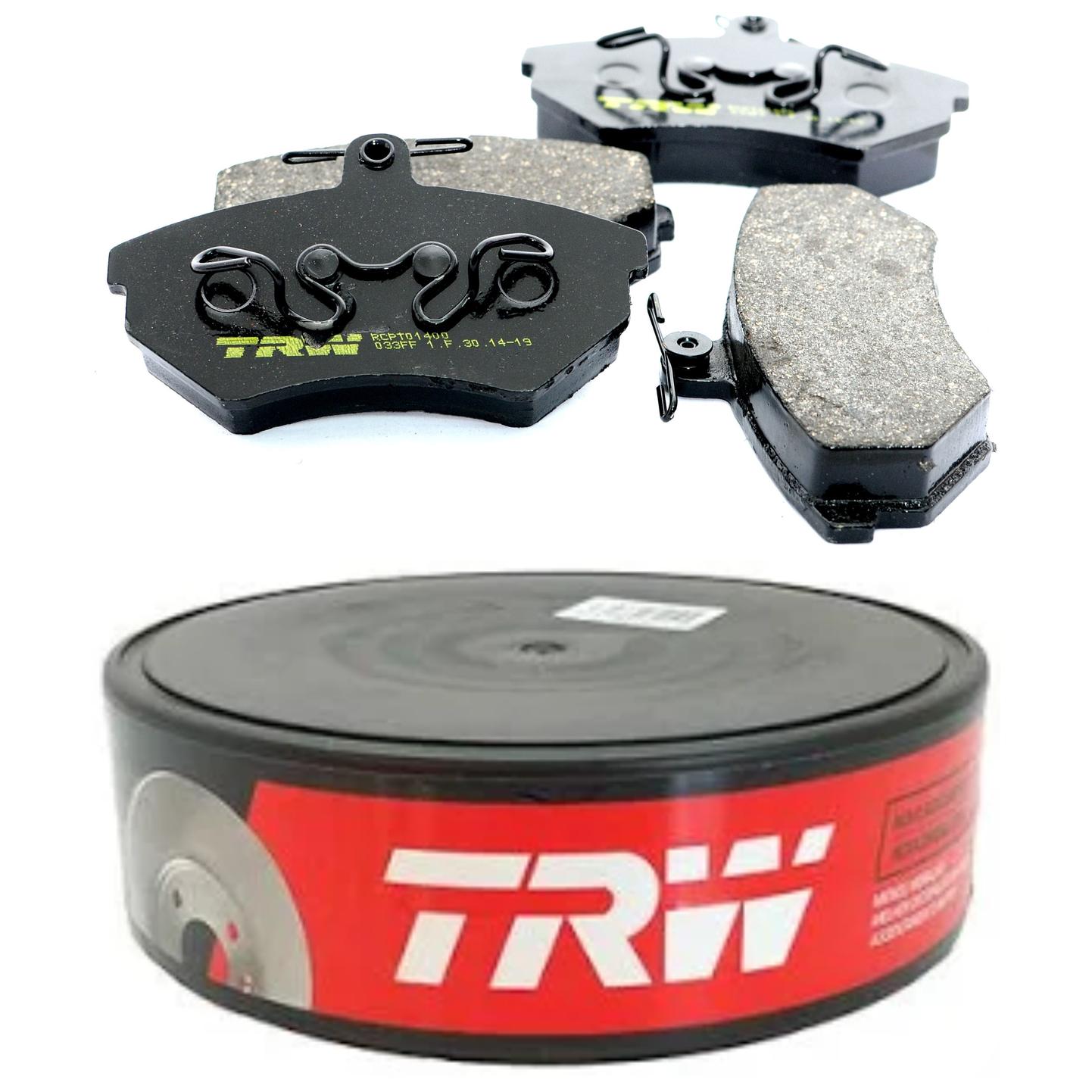 Kit Disco e Pastilha Dianteira - TRW - RCPT01400 - RCDI01810