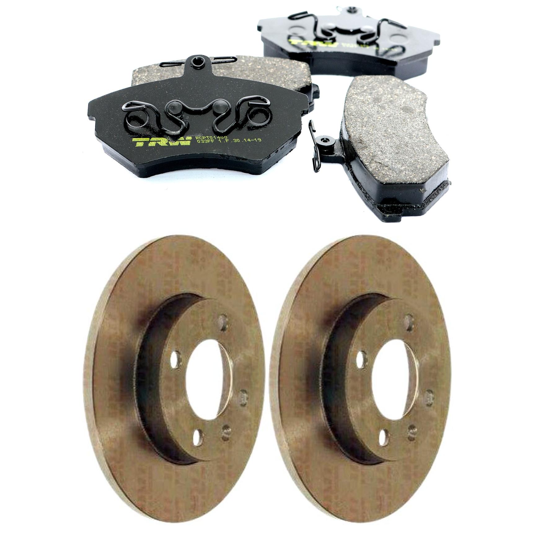 Kit Disco e Pastilha Dianteira - TRW - RCPT01400 - RPDI00480