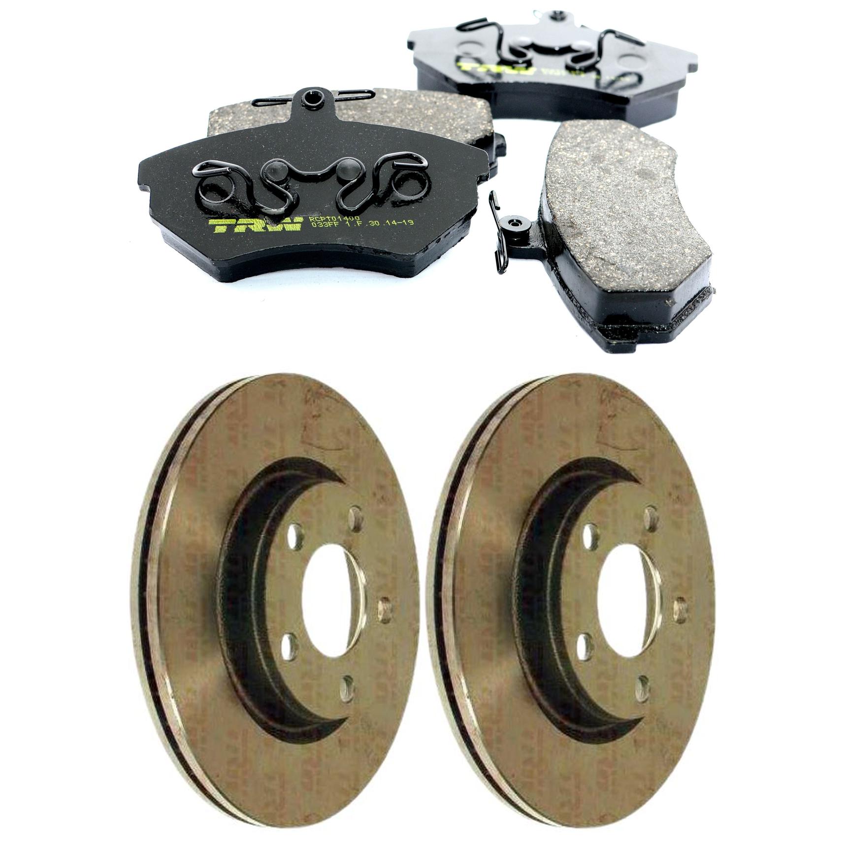 Kit Disco e Pastilha Dianteira - TRW - RCPT01400 - RCDI01750