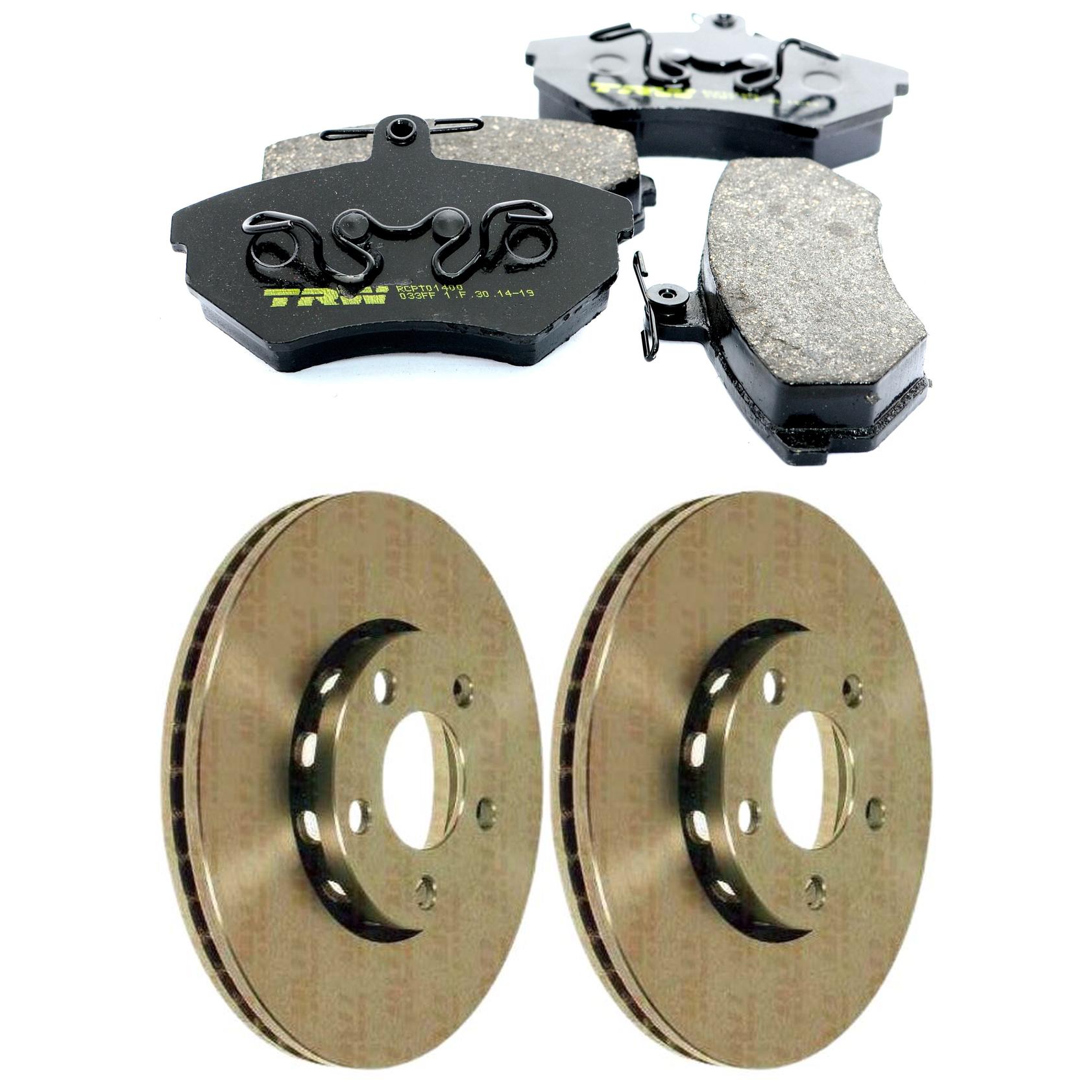 Kit Disco e Pastilha Dianteira - TRW - RCPT01400 - RCDI01760