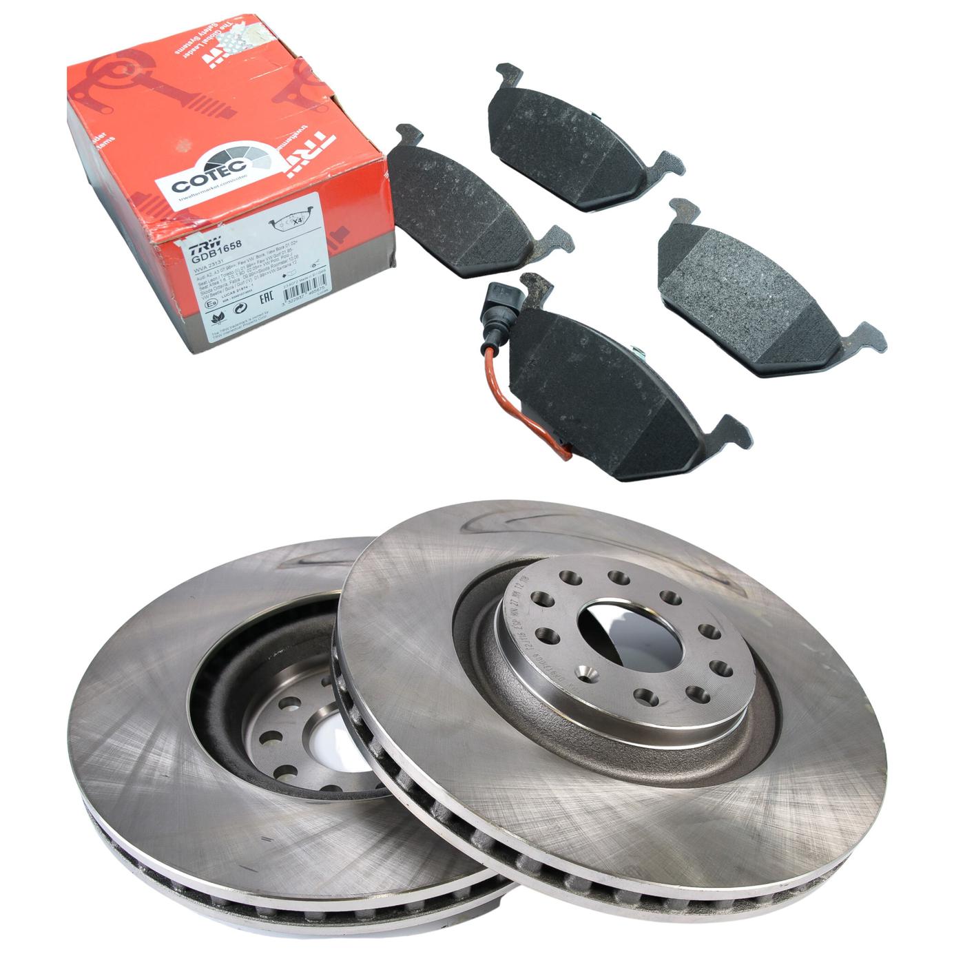 Kit Disco e Pastilha Dianteira - TRW - GDB1658 - DF913