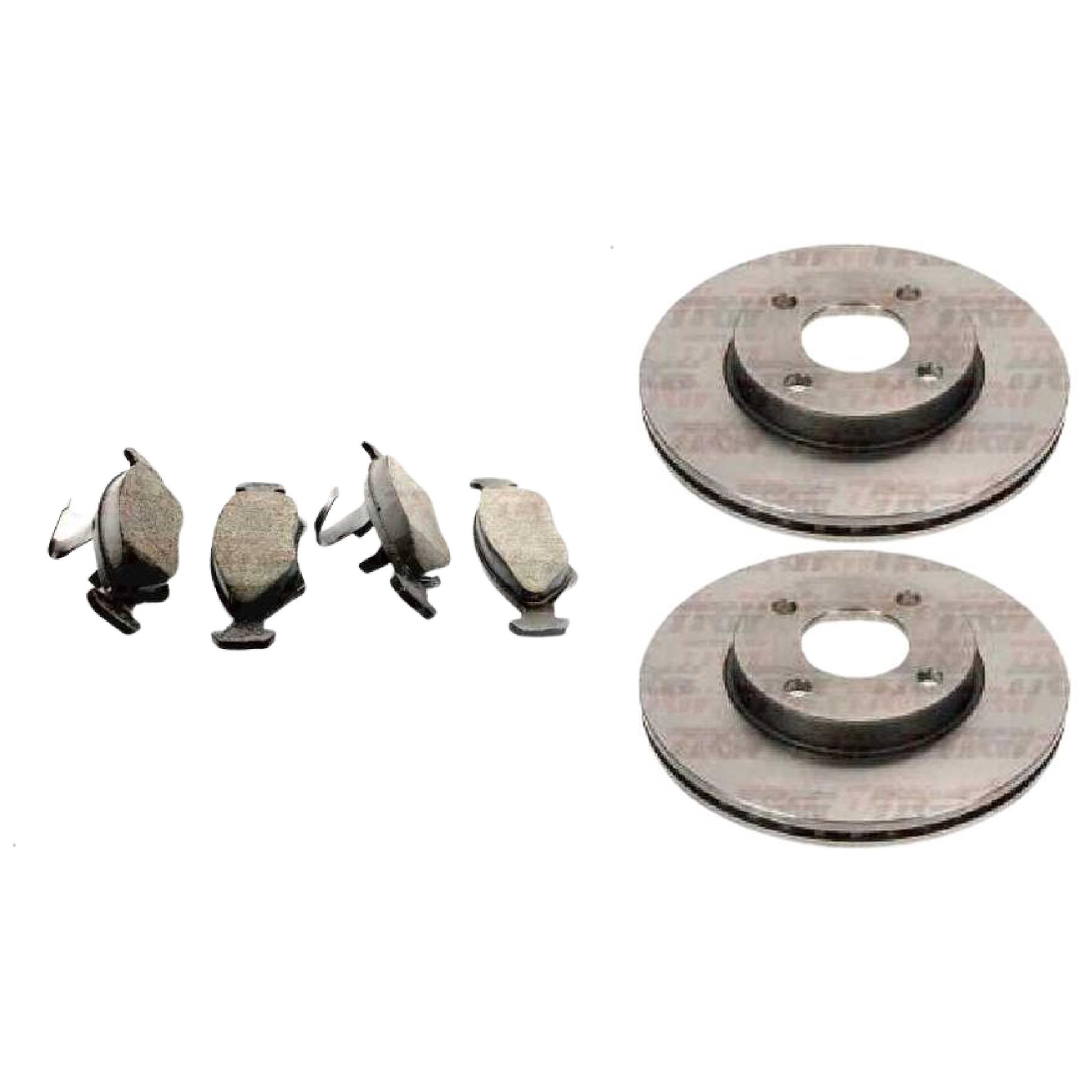 Kit Disco e Pastilha Dianteira - TRW - RCPT02670 - RCDI02850