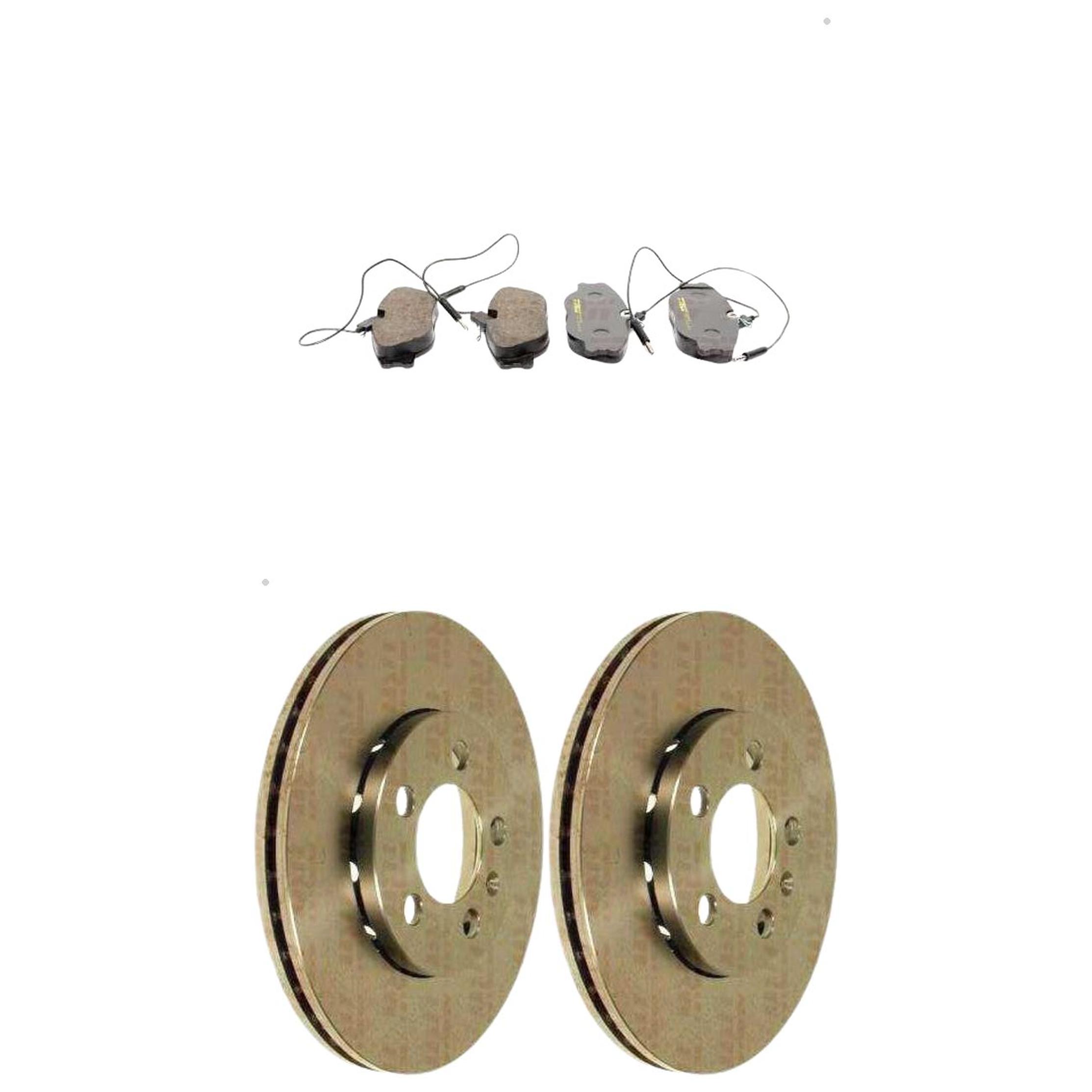 Kit Disco e Pastilha Dianteira - TRW - RCPT08500 - RCDI01740