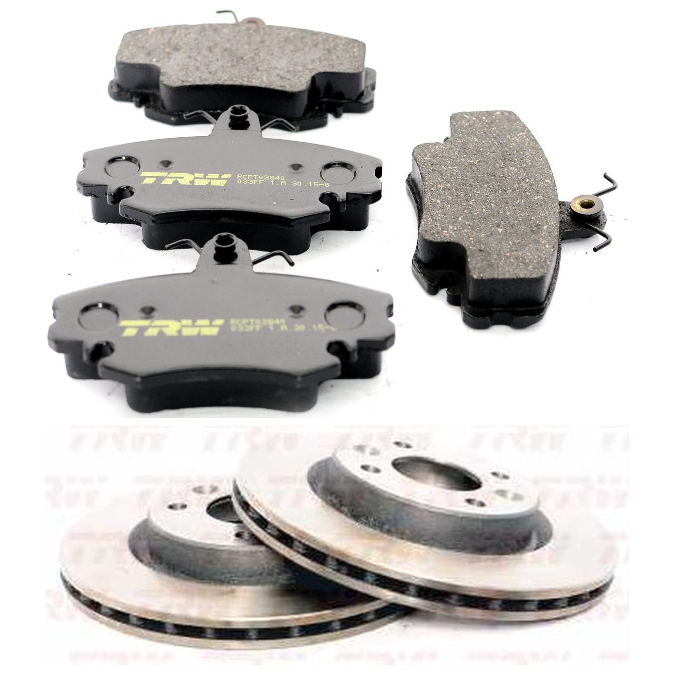Kit Disco e Pastilha Dianteira - TRW - RCPT02840 - RCDI08080