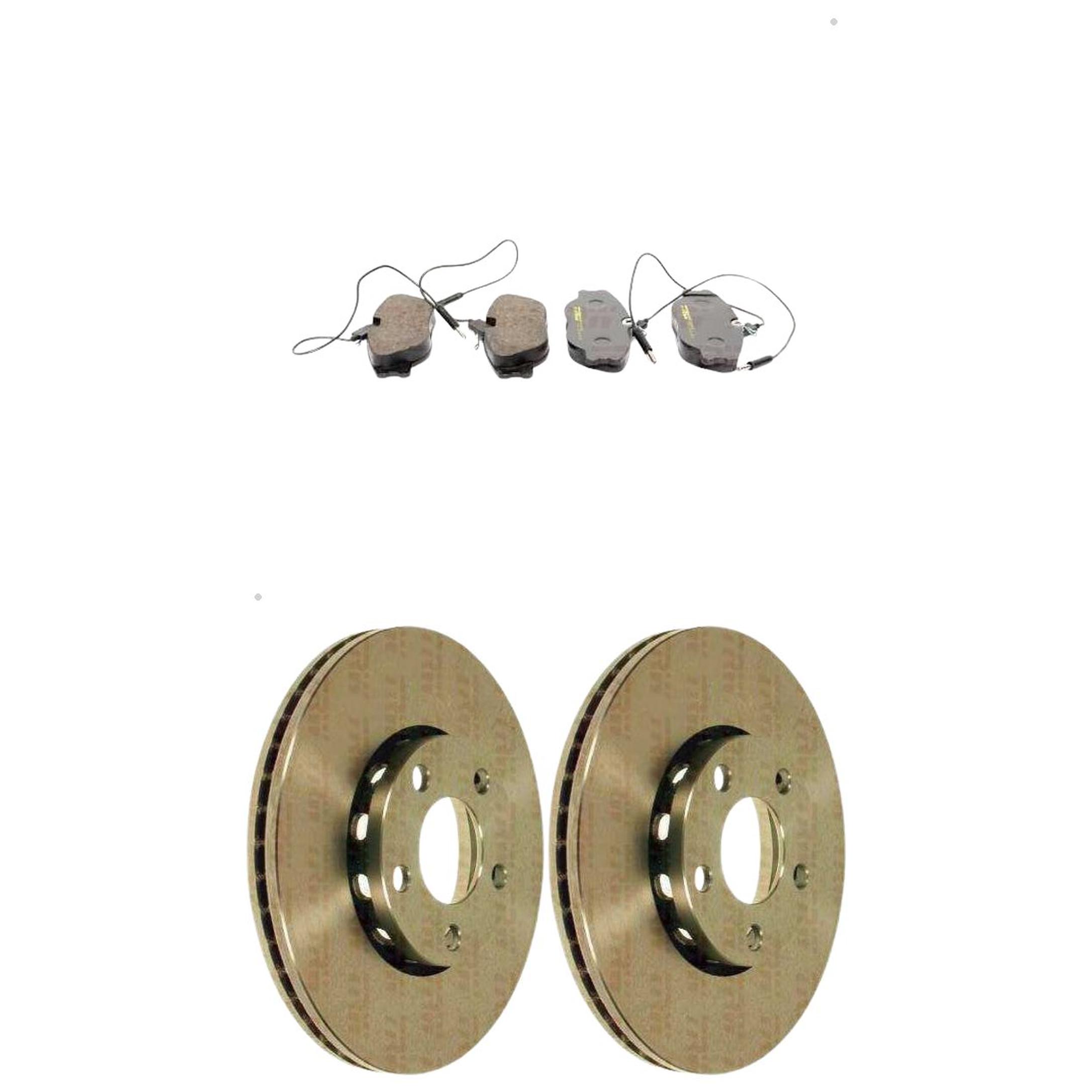 Kit Disco e Pastilha Dianteira - TRW - RCPT08500 - RCDI01760
