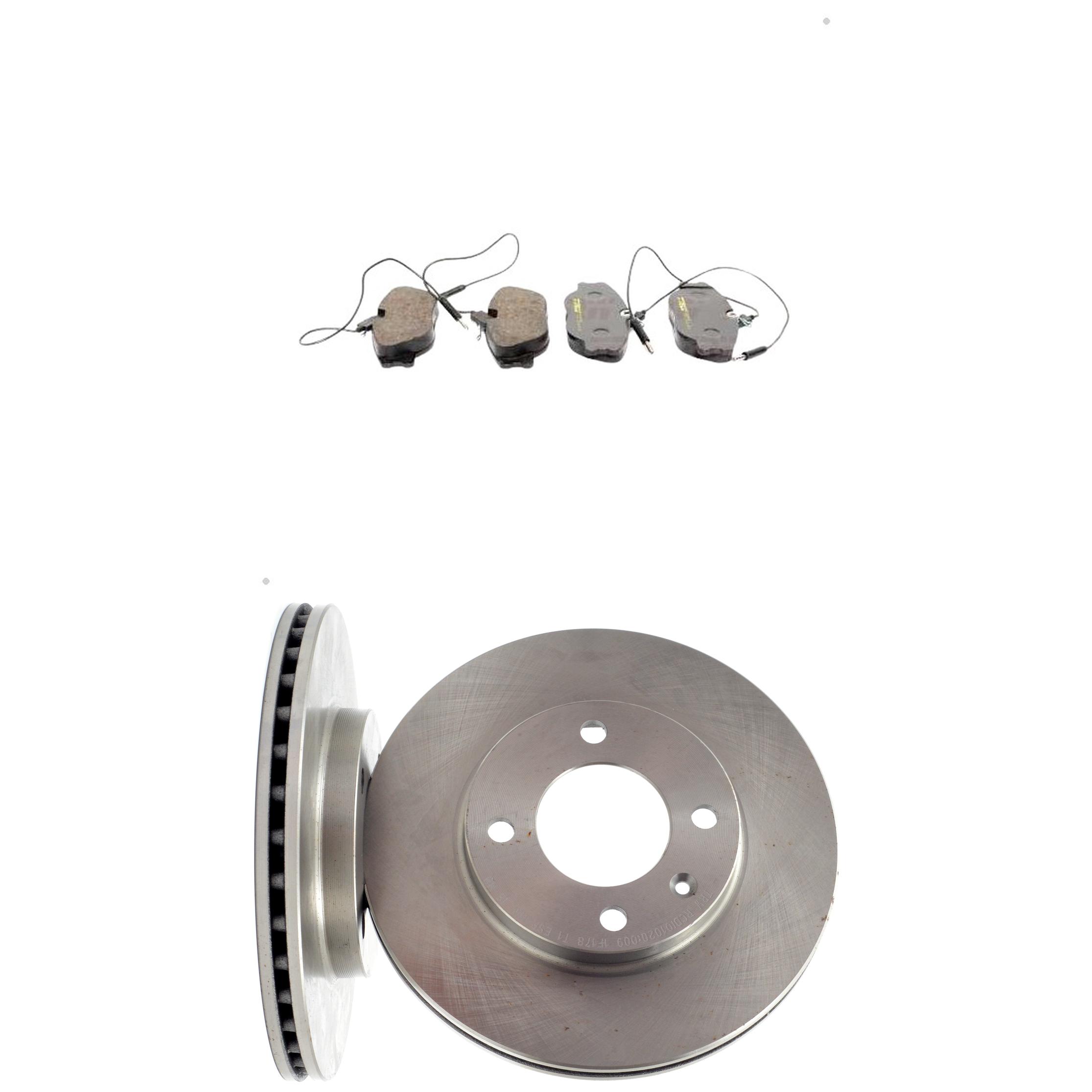 Kit Disco e Pastilha Dianteira - TRW - RCPT08500 - RCDI01020
