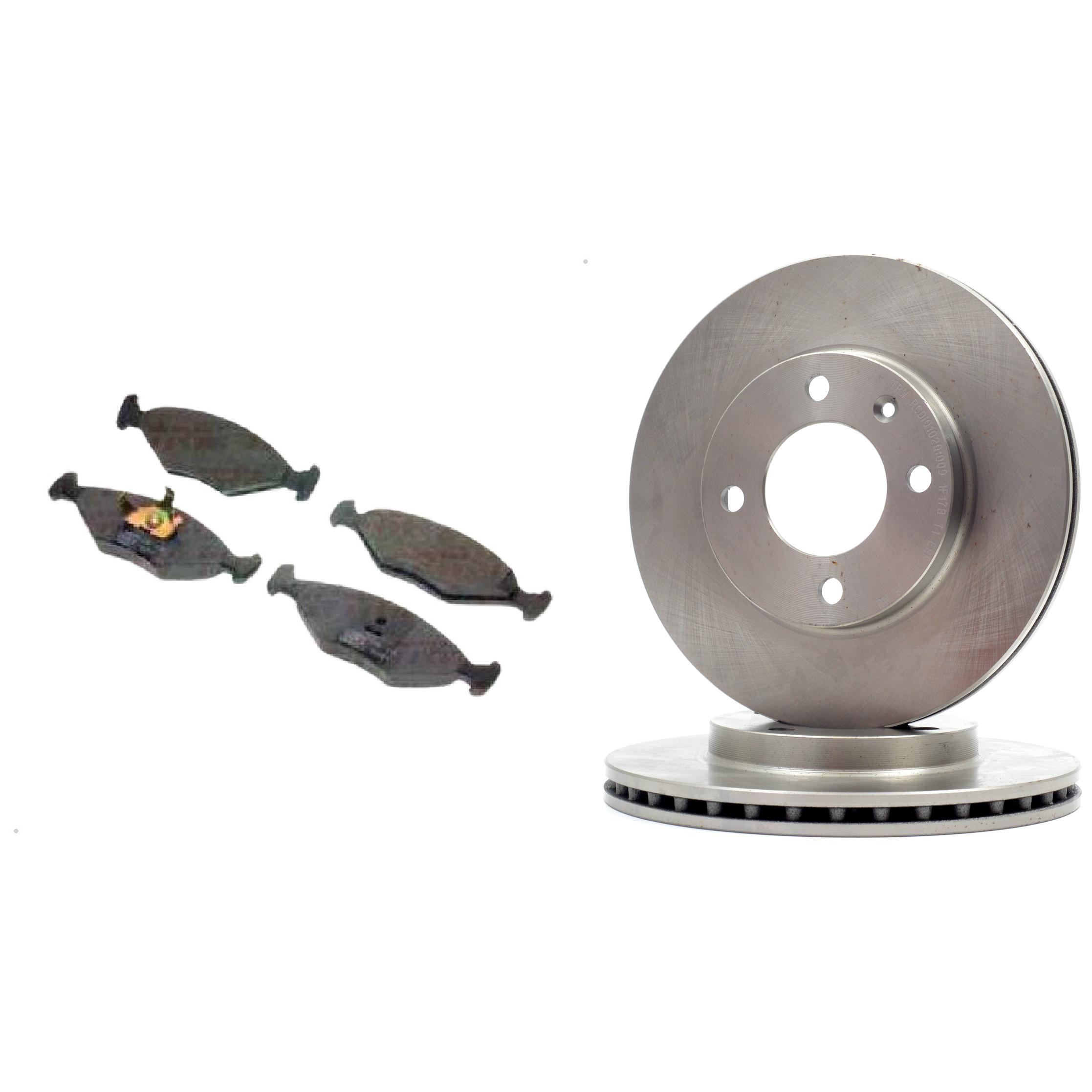 Kit Disco e Pastilha Dianteira - TRW - RCPT02140 - RCDI01020