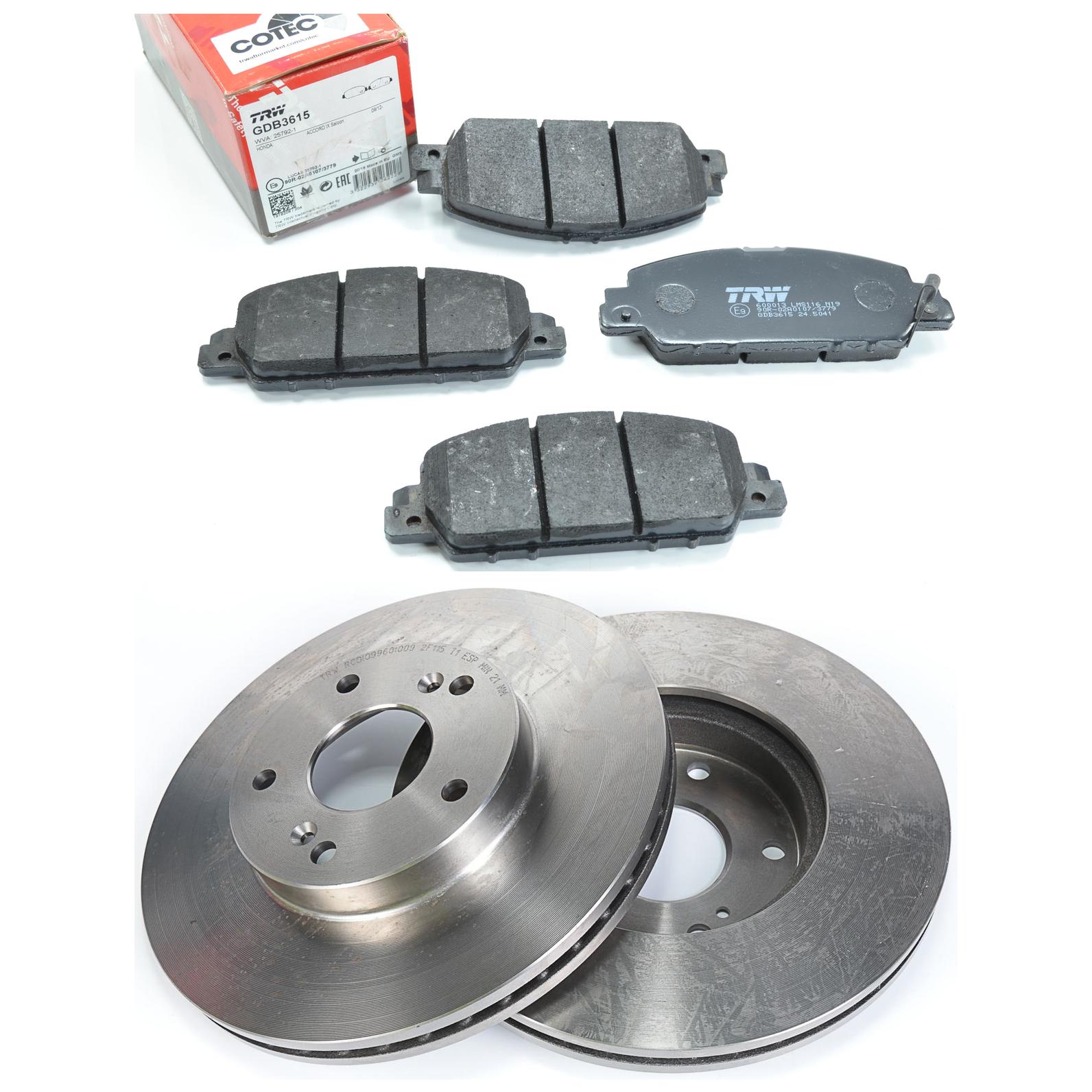 Kit Disco e Pastilha Dianteira - TRW - GDB3615 - RCDI09960