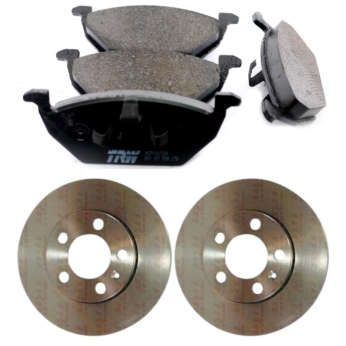 Kit Disco e Pastilha Dianteira - TRW - RCPT02720 - RCDI06250