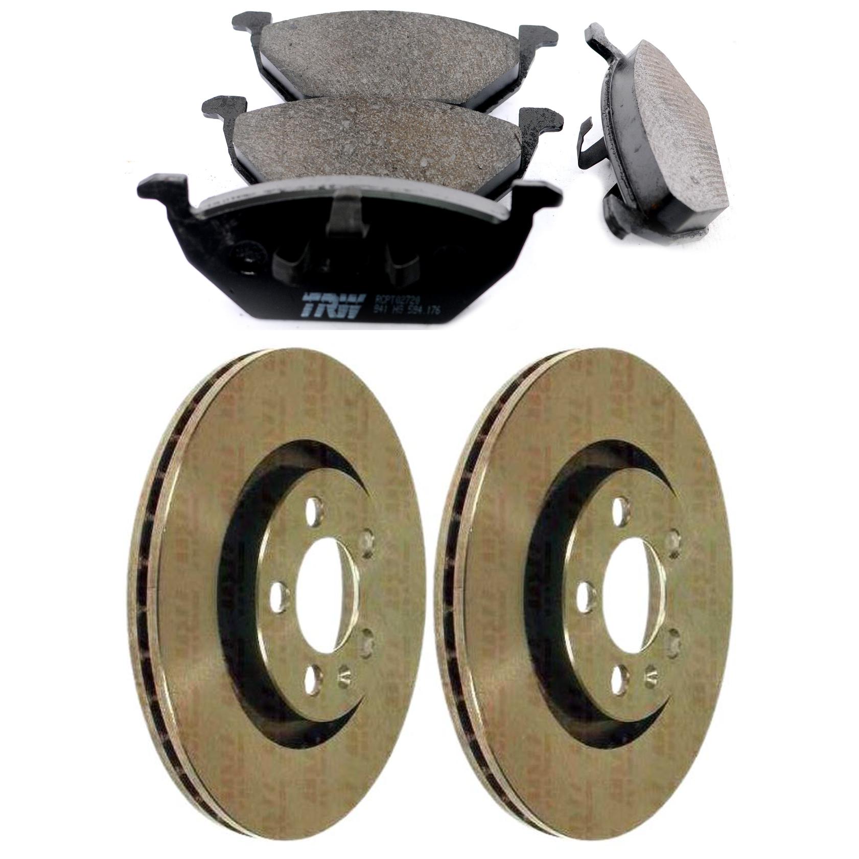 Kit Disco e Pastilha Dianteira - TRW - RCPT02720 - RCDI01630