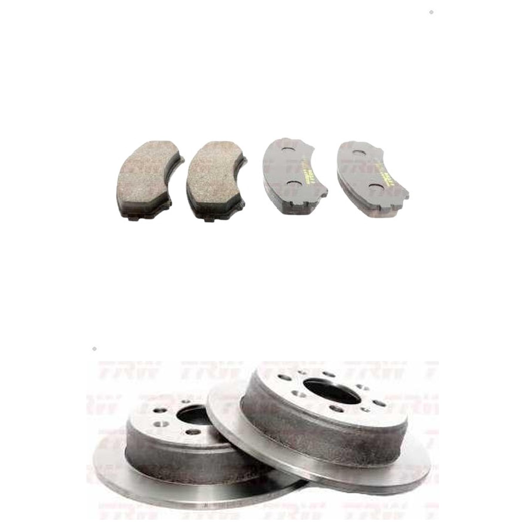 Kit Disco e Pastilha Traseira - TRW - RCPT02620 - RPDI04110