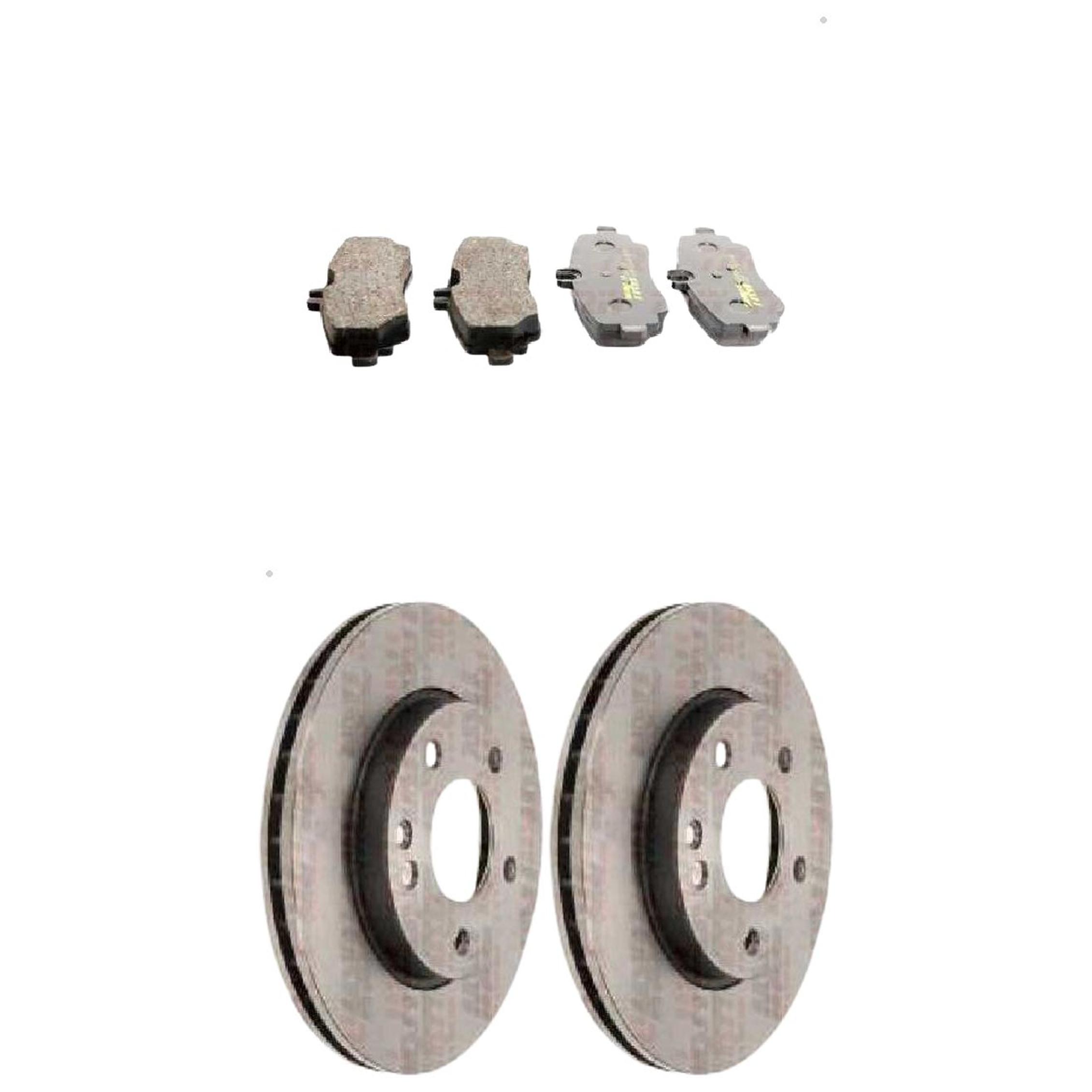 Kit Disco e Pastilha Dianteira - TRW - RCPT04980 - RCDI02640