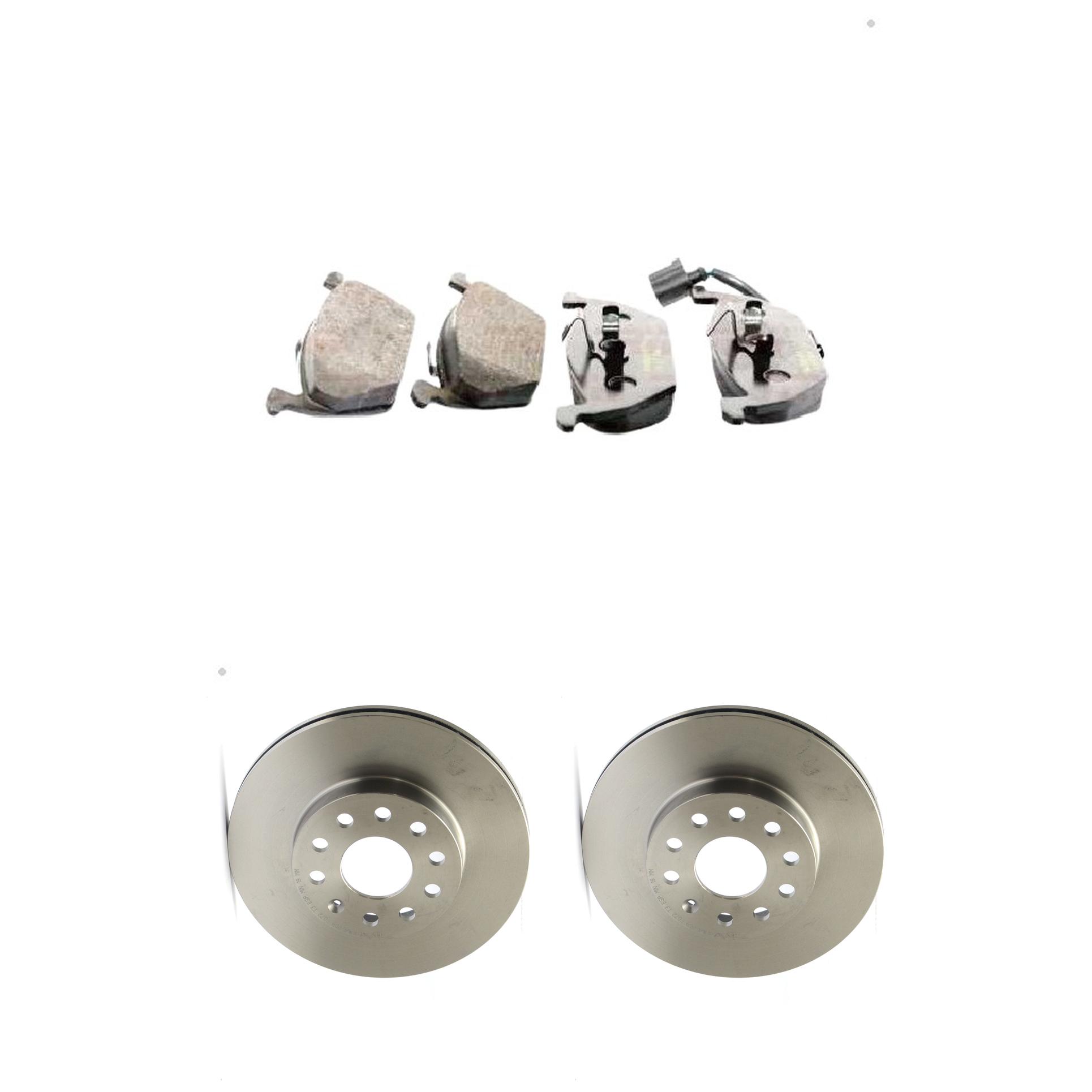 Kit Disco e Pastilha Dianteira - TRW - RCPT04380 - RCDI10820