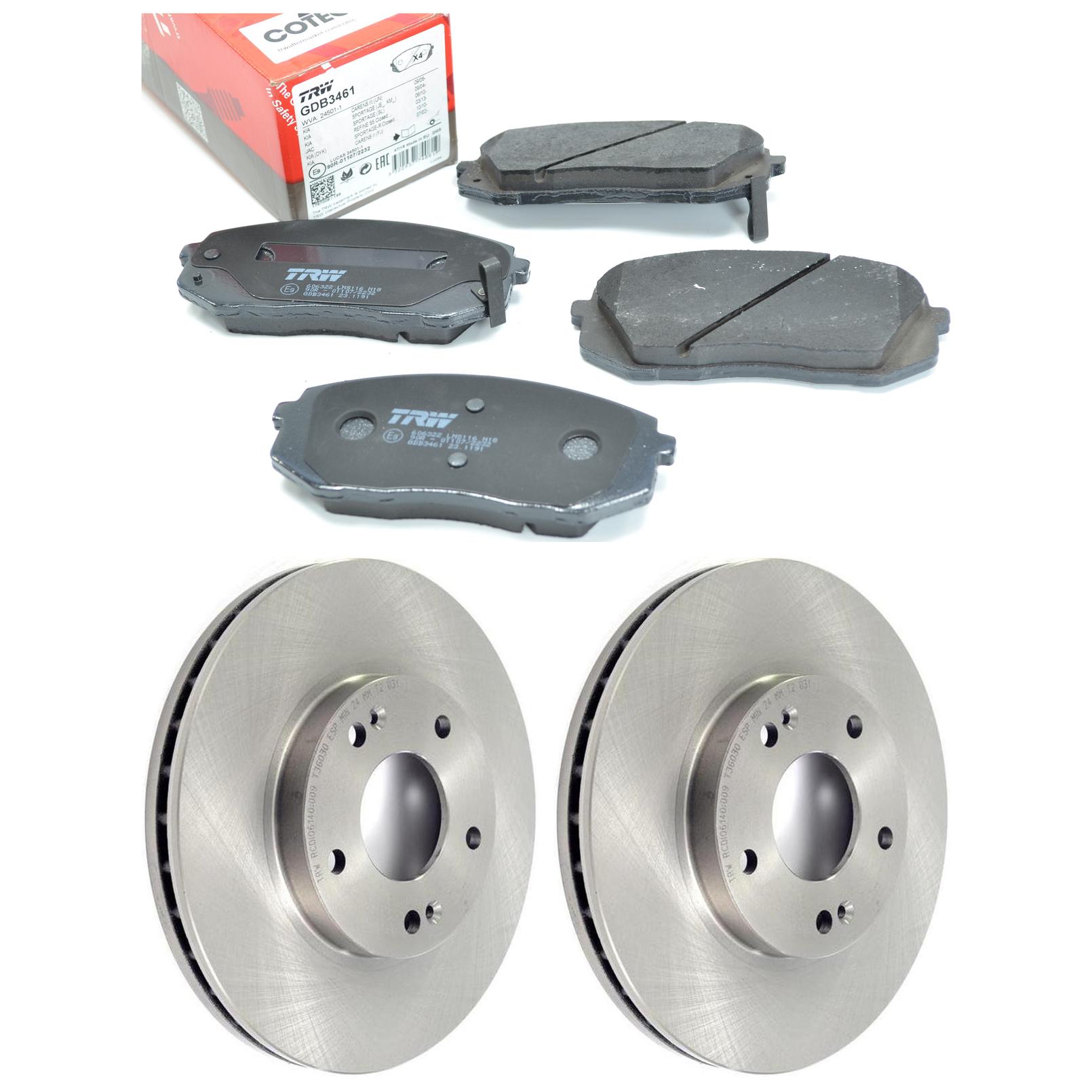 Kit Disco e Pastilha Dianteira - TRW - GDB3461 - RCDI06140