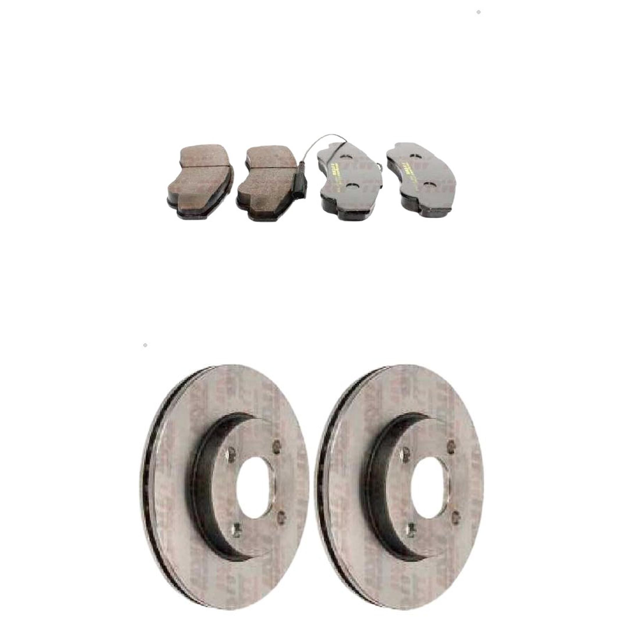 Kit Disco e Pastilha Dianteira - TRW - RCPT02890 - RCDI02850