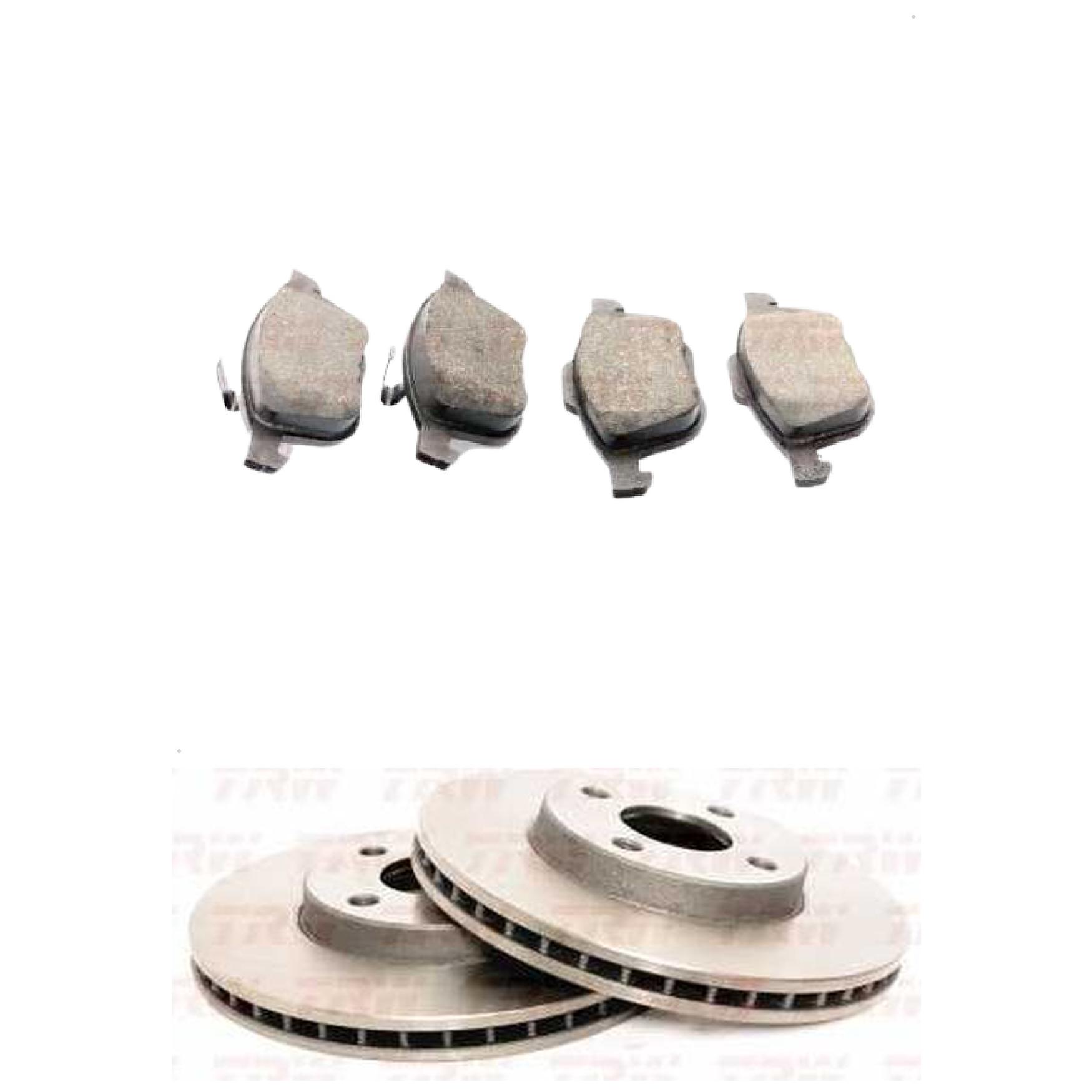 Kit Disco e Pastilha Dianteira - TRW - RCPT12240 - RCDI07960