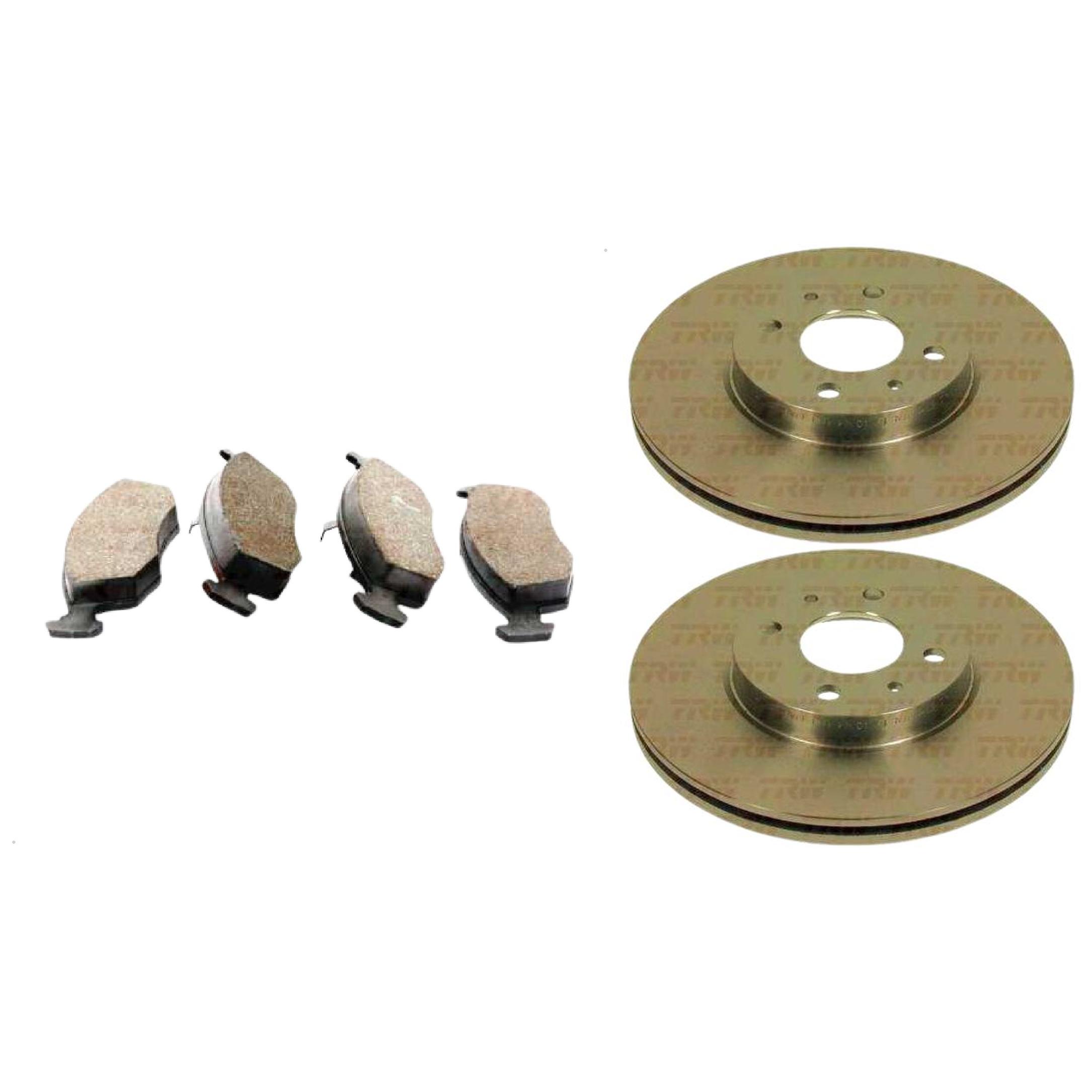 Kit Disco e Pastilha Dianteira - TRW - RCPT04270 - RCDI01040