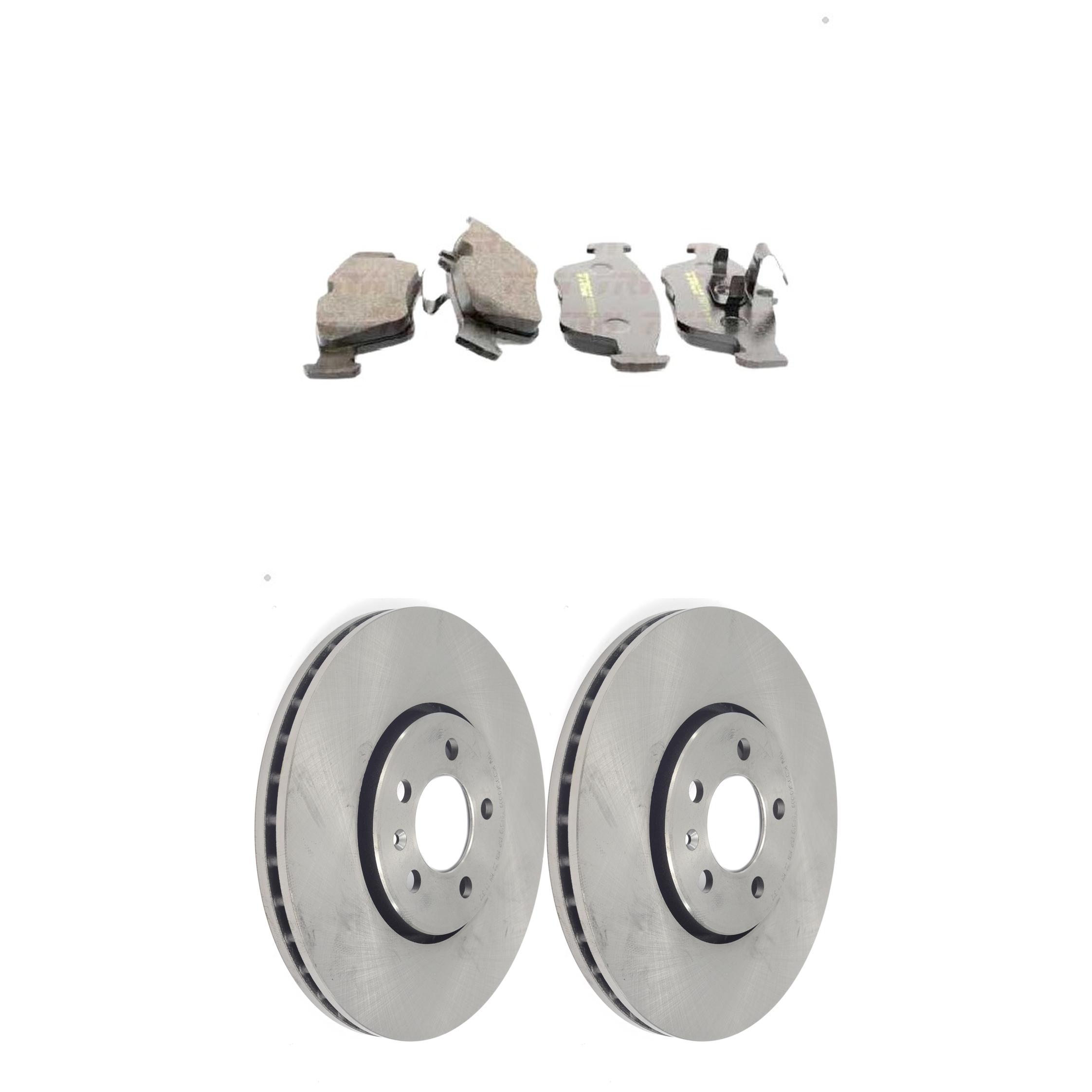 Kit Disco e Pastilha Dianteira - TRW - RCPT04370 - RCDI01360