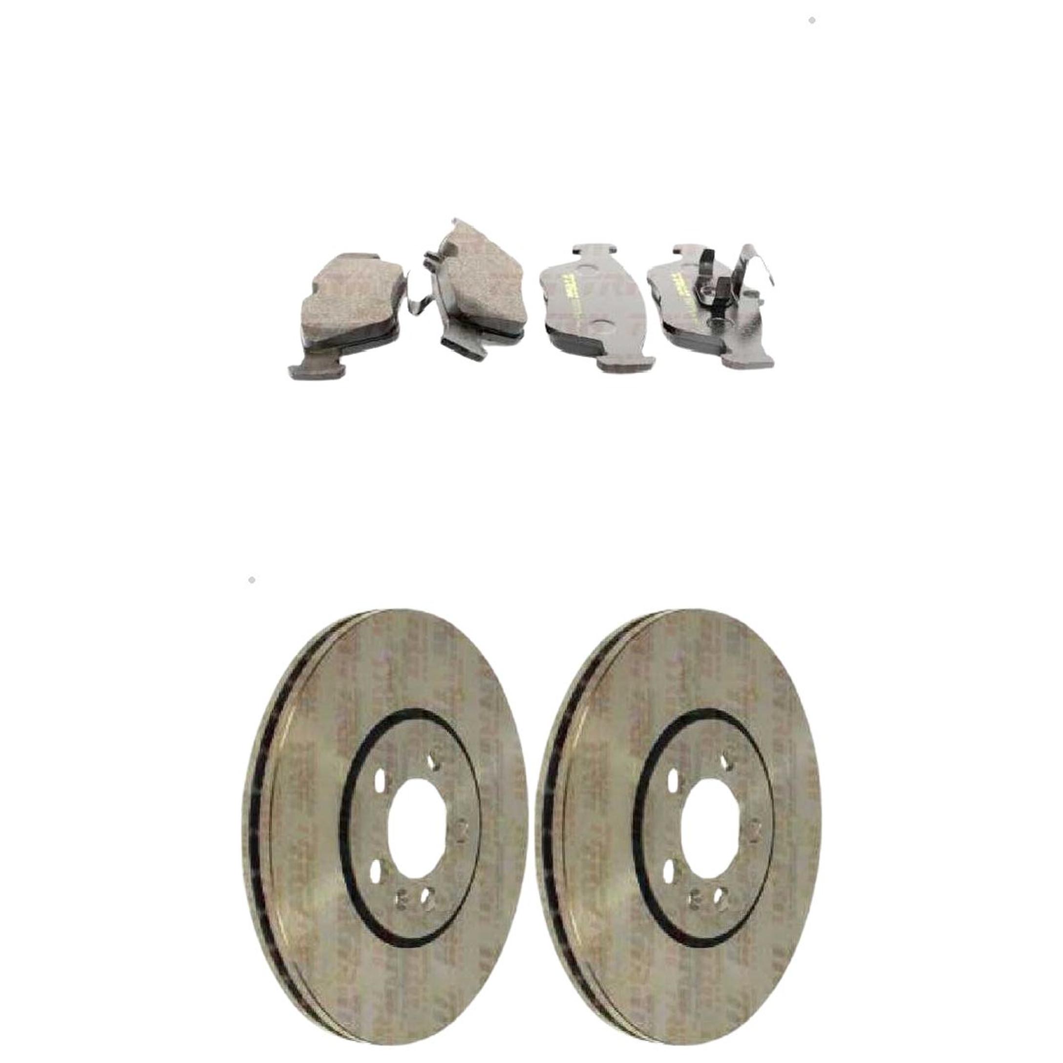Kit Disco e Pastilha Dianteira - TRW - RCPT04370 - RCDI01520