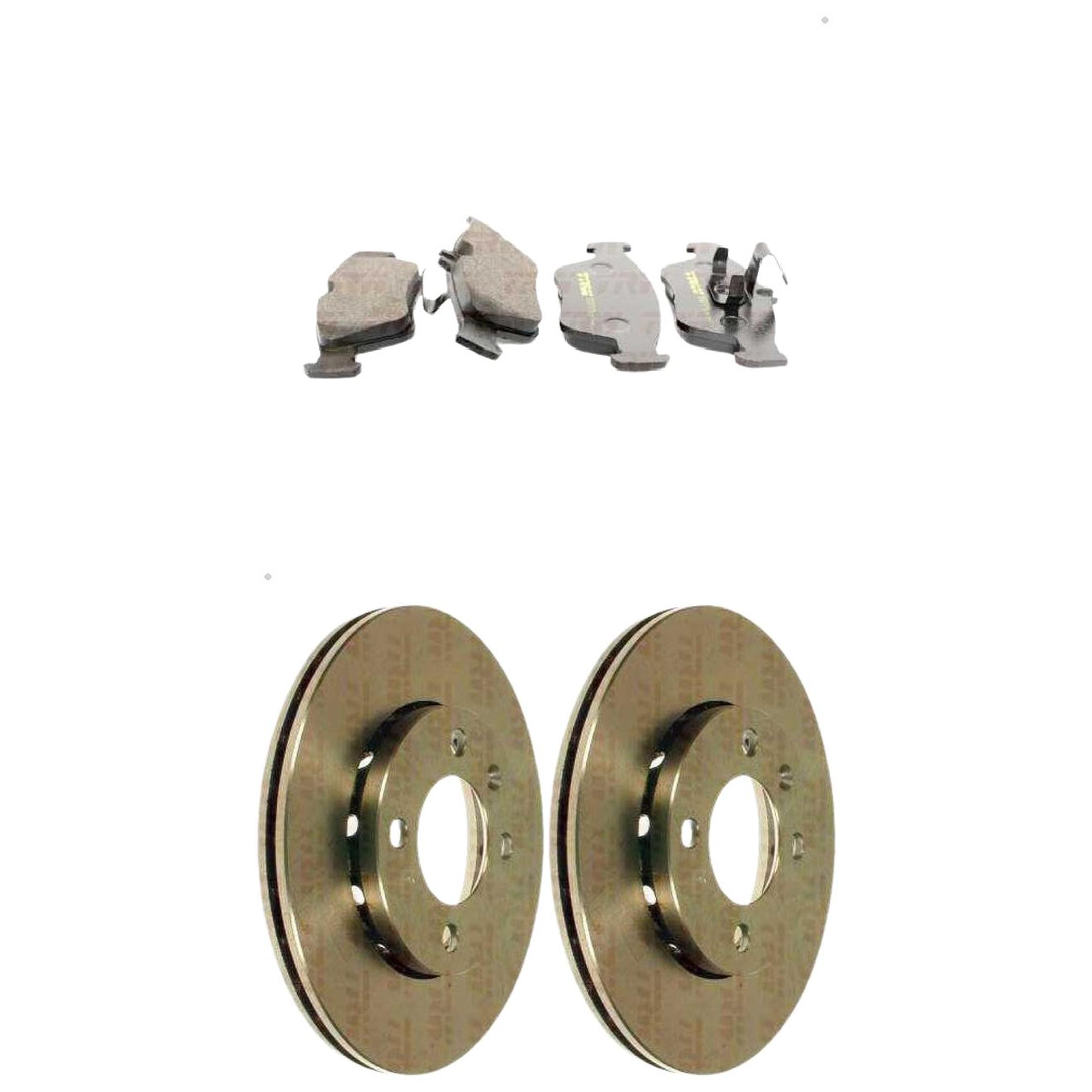 Kit Disco e Pastilha Dianteira - TRW - RCPT04370 - RCDI02370