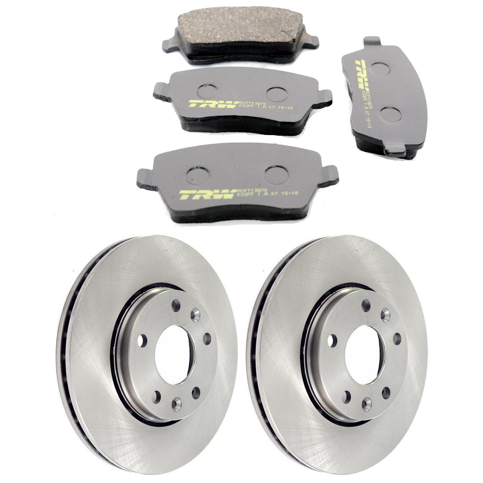 Kit Disco e Pastilha Dianteira - TRW - RCPT13870 - RCDI09340