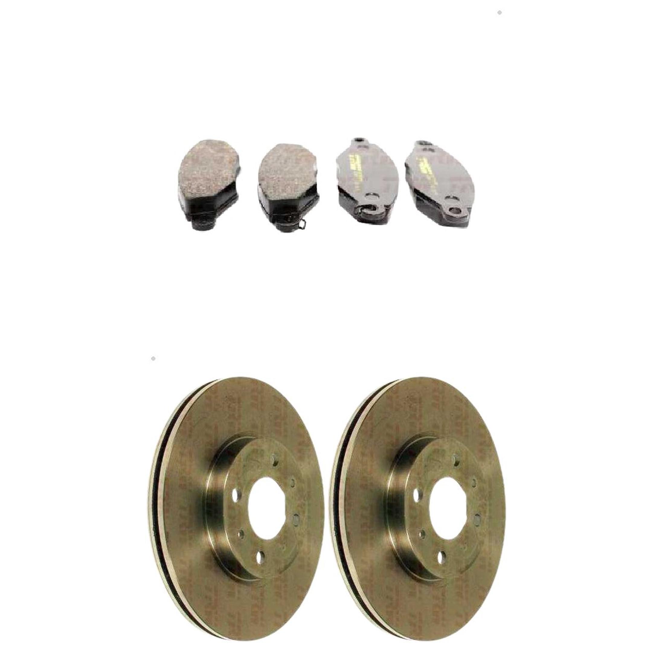 Kit Disco e Pastilha Dianteira - TRW - RCPT12830 - RCDI00800