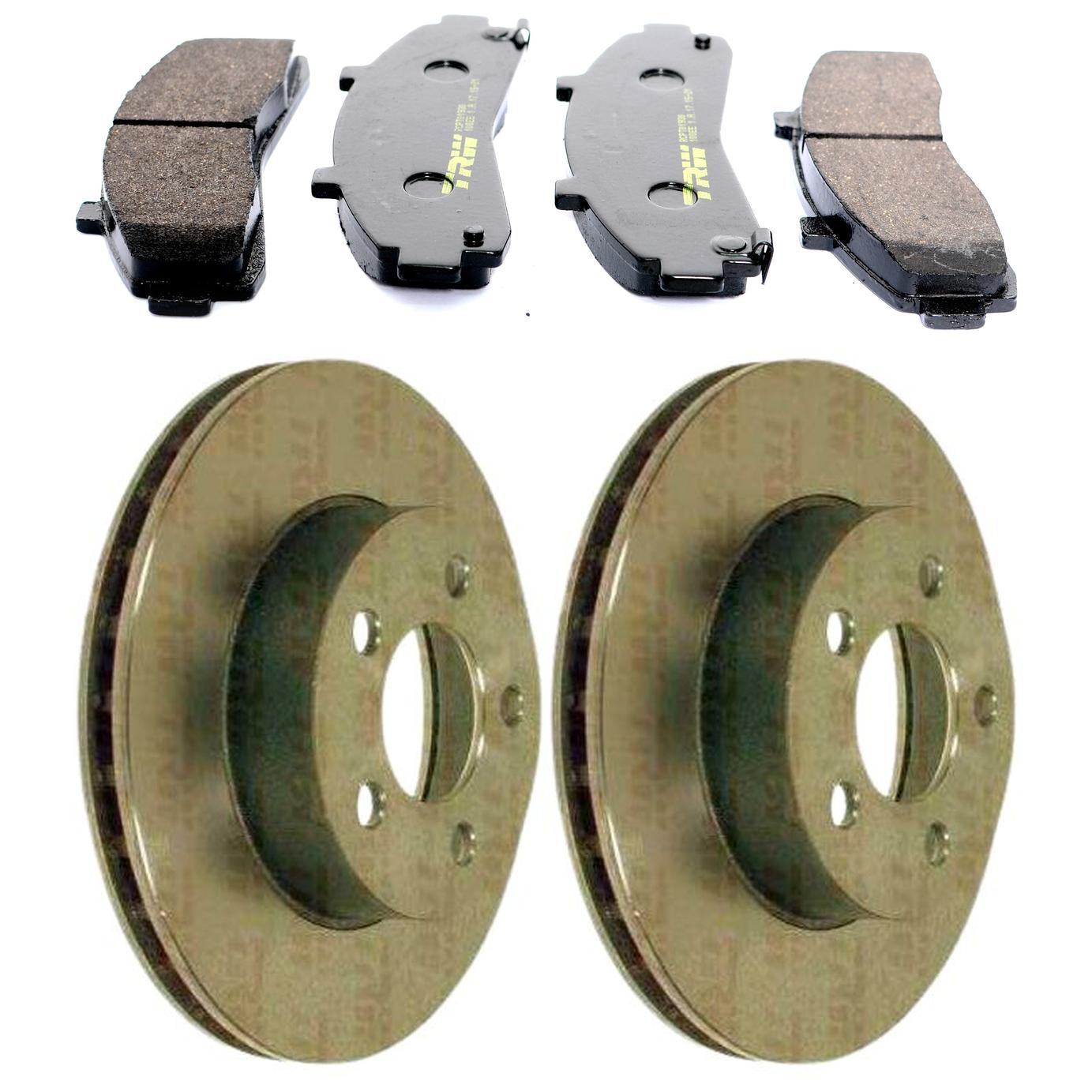 Kit Disco e Pastilha Dianteira - TRW - RCPT01930 - RCDI01990