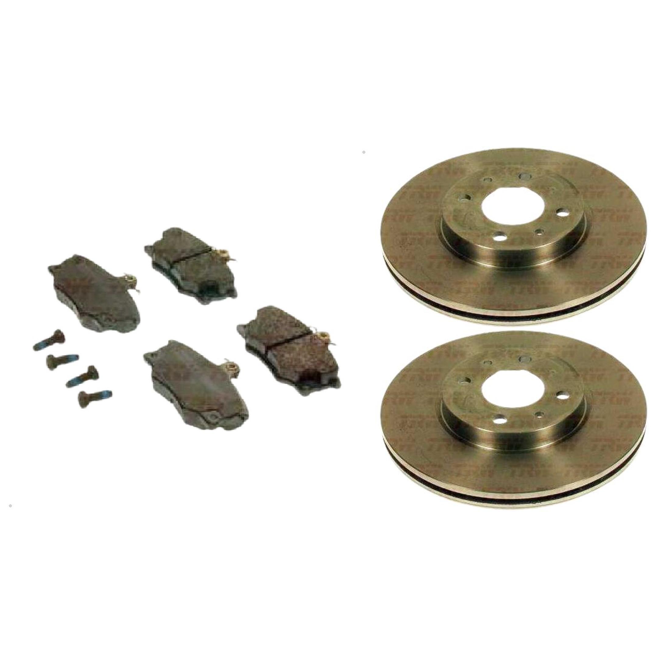 Kit Disco e Pastilha Dianteira - TRW - RCPT00860 - RCDI00800