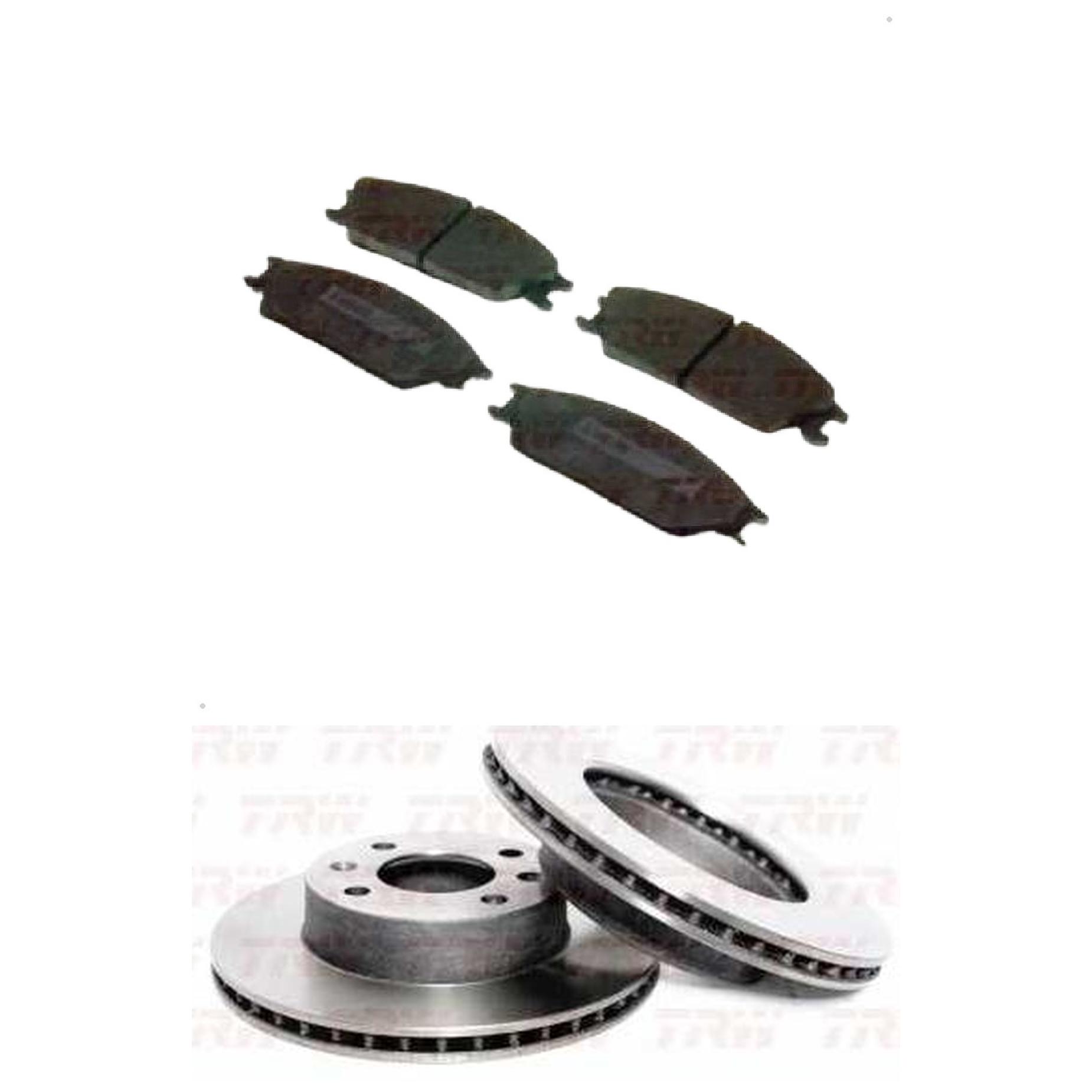 Kit Disco e Pastilha Dianteira - TRW - RCPT00960 - RCDI09260