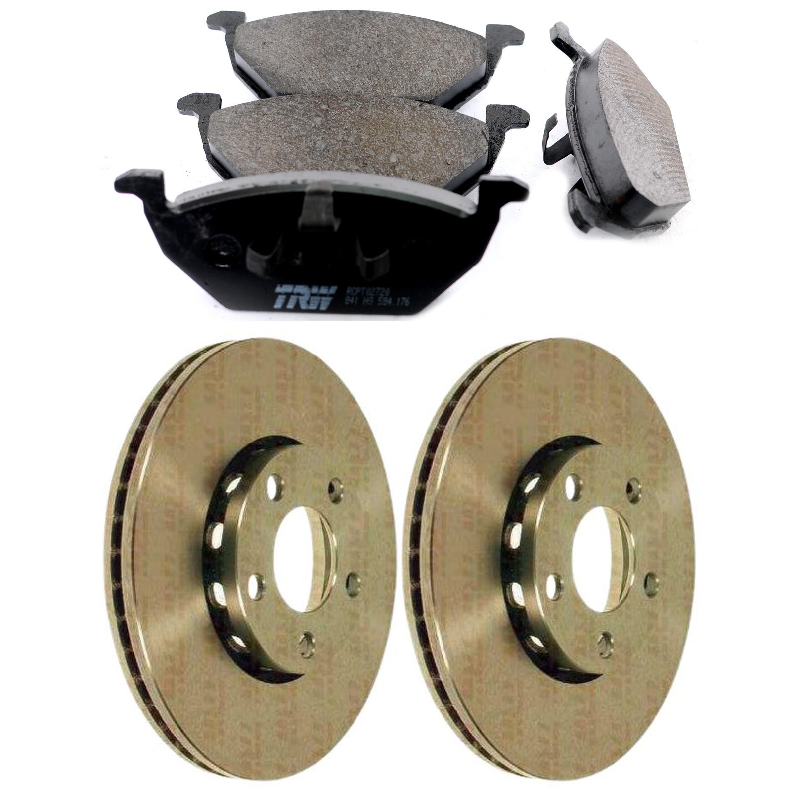 Kit Disco e Pastilha Dianteira - TRW - RCPT02720 - RCDI01760