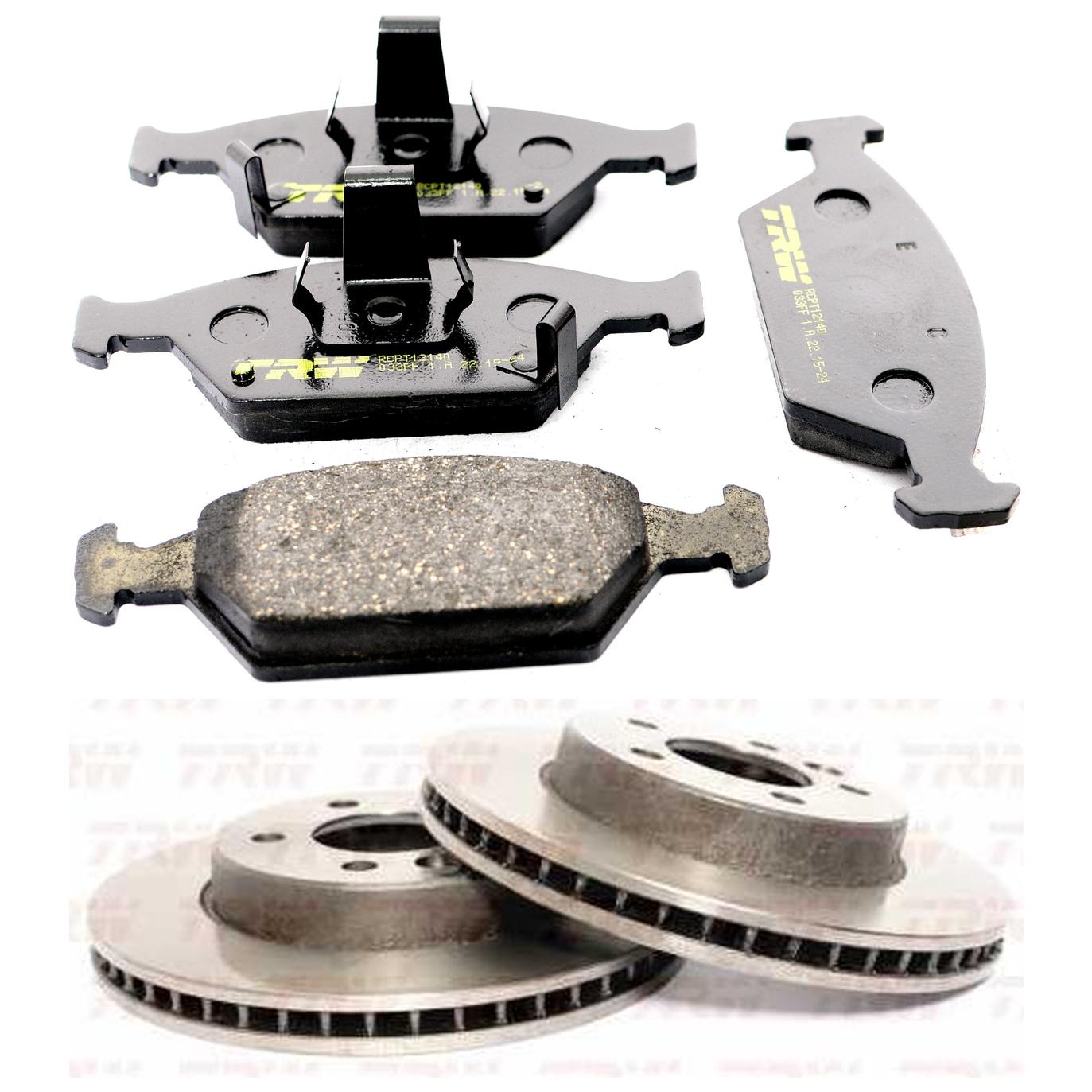 Kit Disco e Pastilha Dianteira - TRW - RCPT12140 - RPDI03870