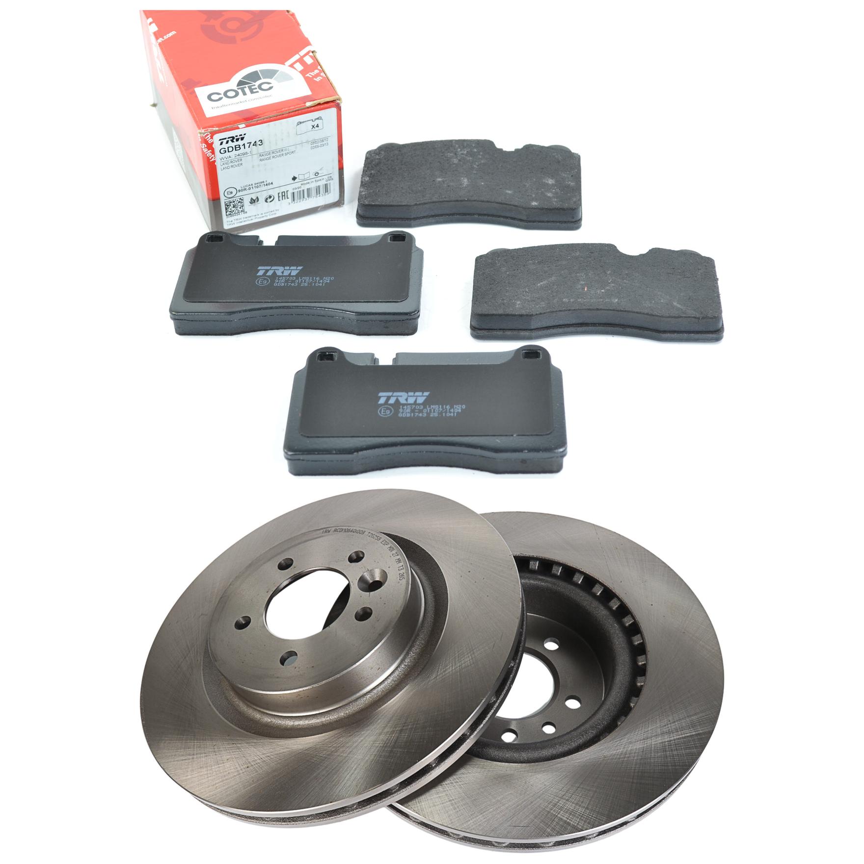 Kit Disco e Pastilha Dianteira - TRW - GDB1743 - RCDI10640