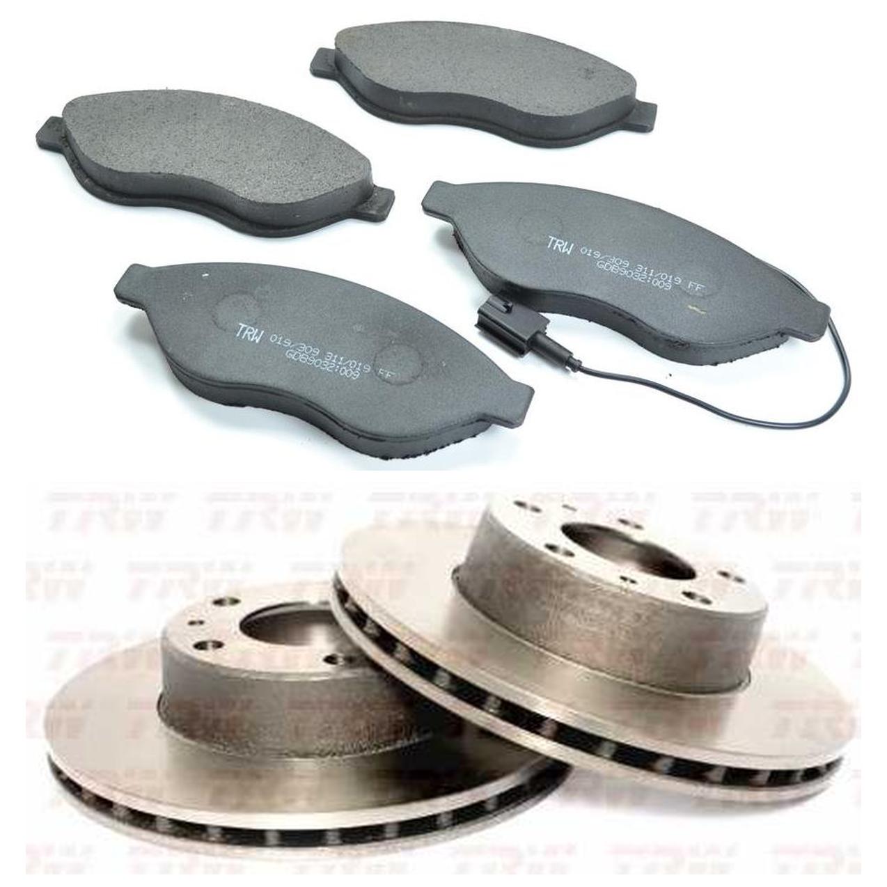 Kit Disco e Pastilha Dianteira - TRW - GDB9032 - RCDI07540
