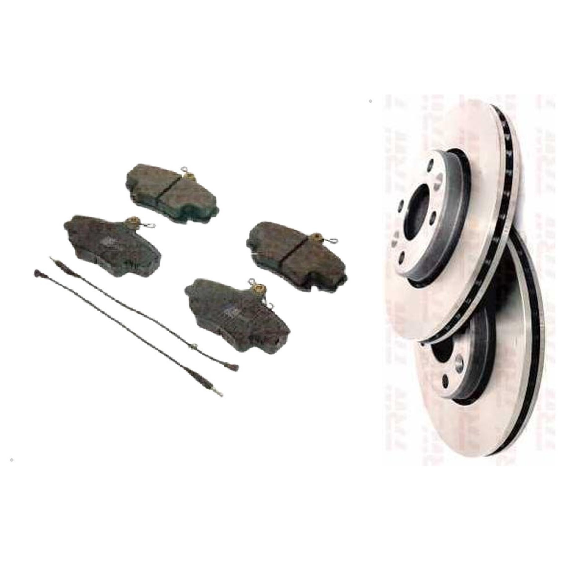 Kit Disco e Pastilha Dianteira - TRW - RCPT01470 - RCDI08910