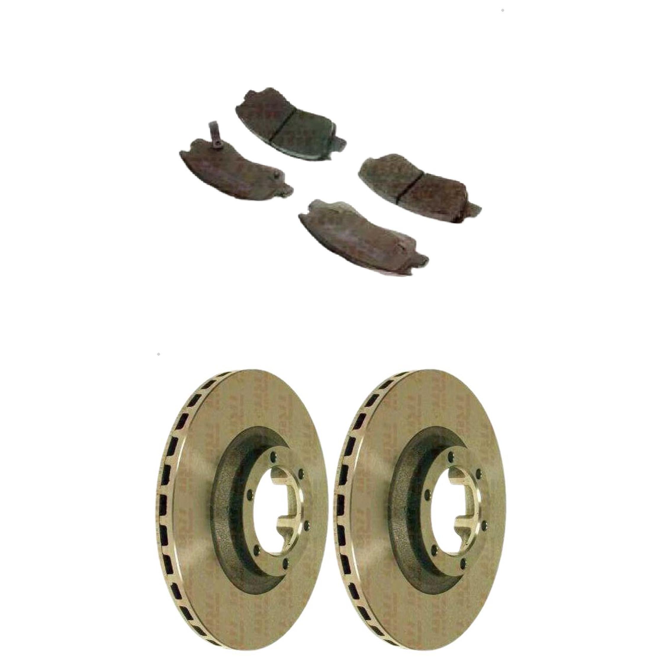 Kit Disco e Pastilha Dianteira - TRW - RCPT01060 - RCDI01500