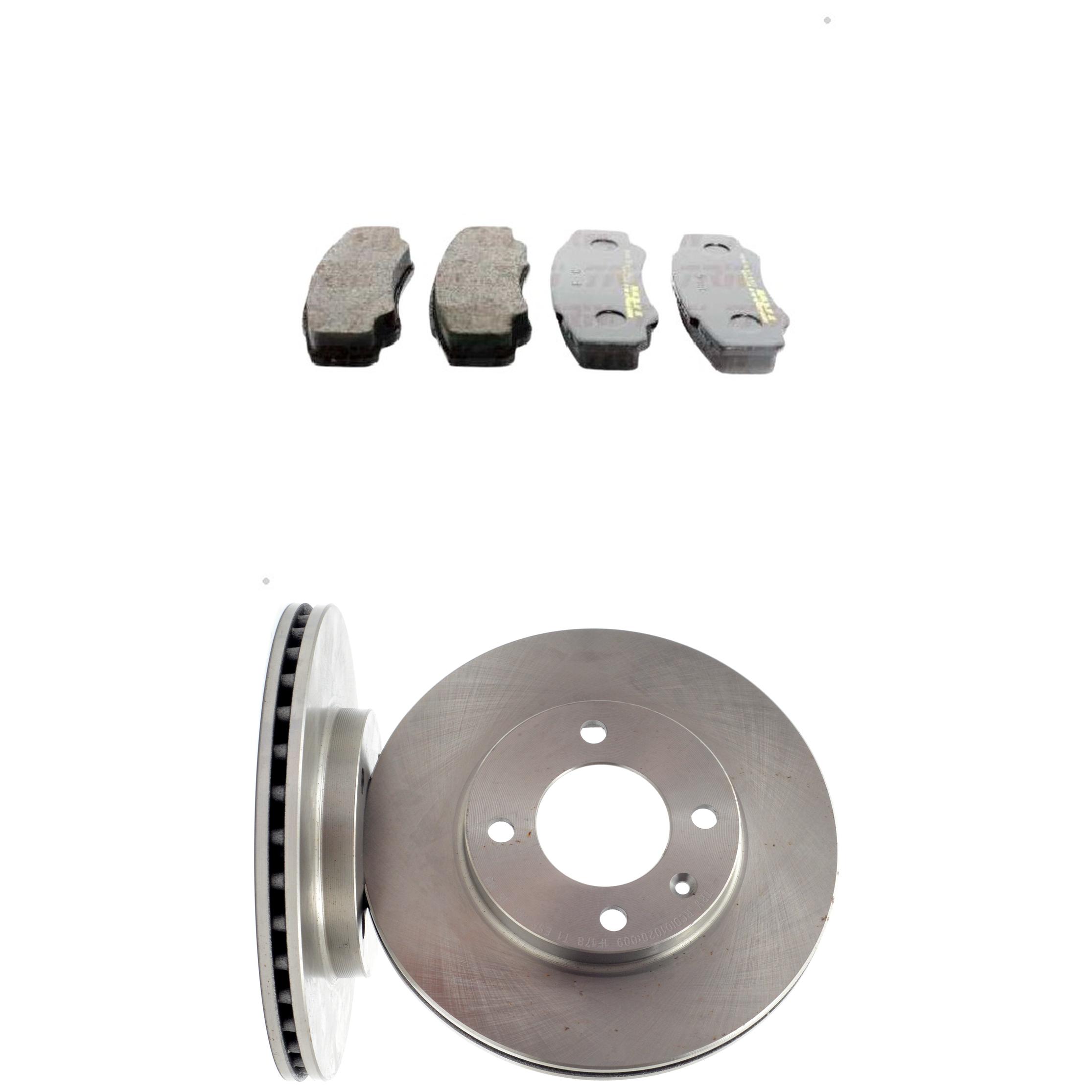 Kit Disco e Pastilha Dianteira - TRW - RCPT12710 - RCDI01020