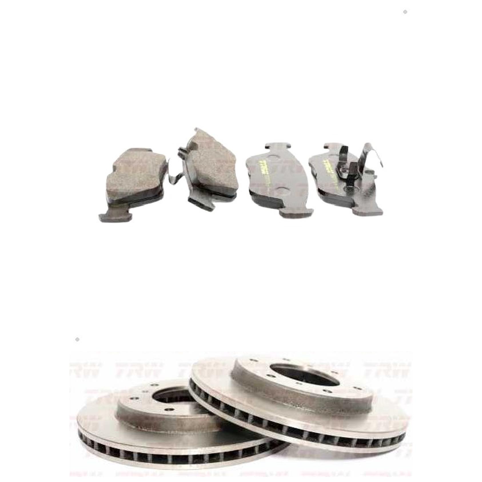 Kit Disco e Pastilha Dianteira - TRW - RCPT04370 - RCDI07940