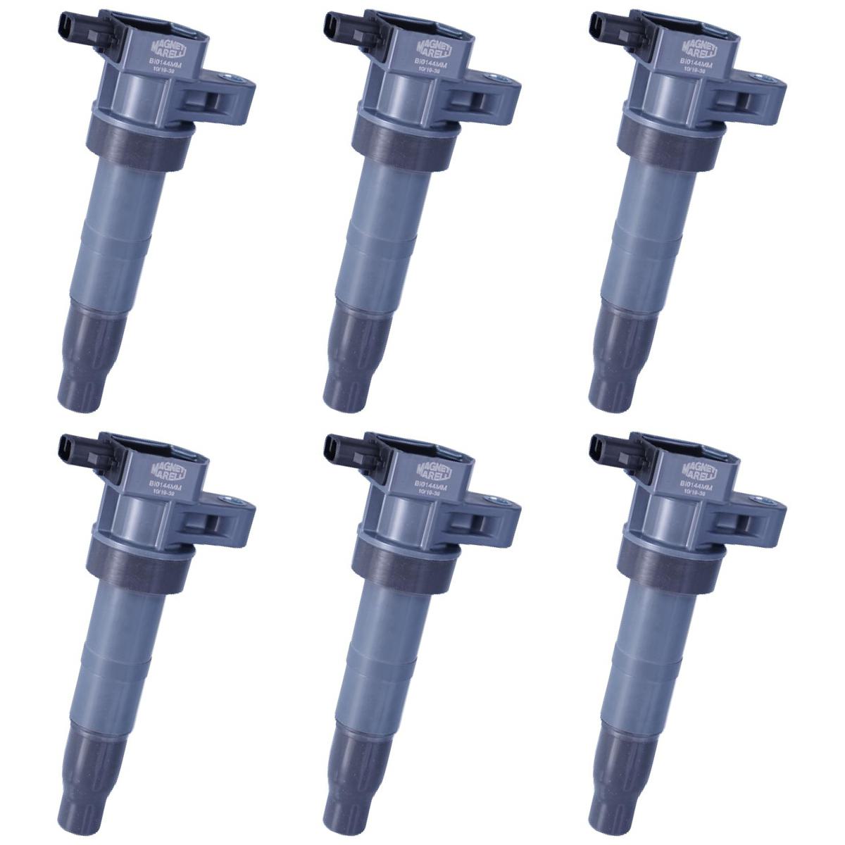 Kit 6 Bobina Ignição - Magneti Marelli - BI0144MM