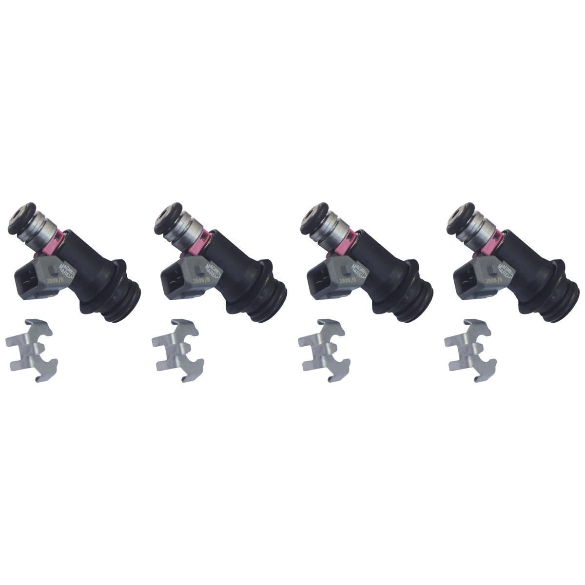 Kit 4 Bico Injetor Combustível - Magneti Marelli - 50102802