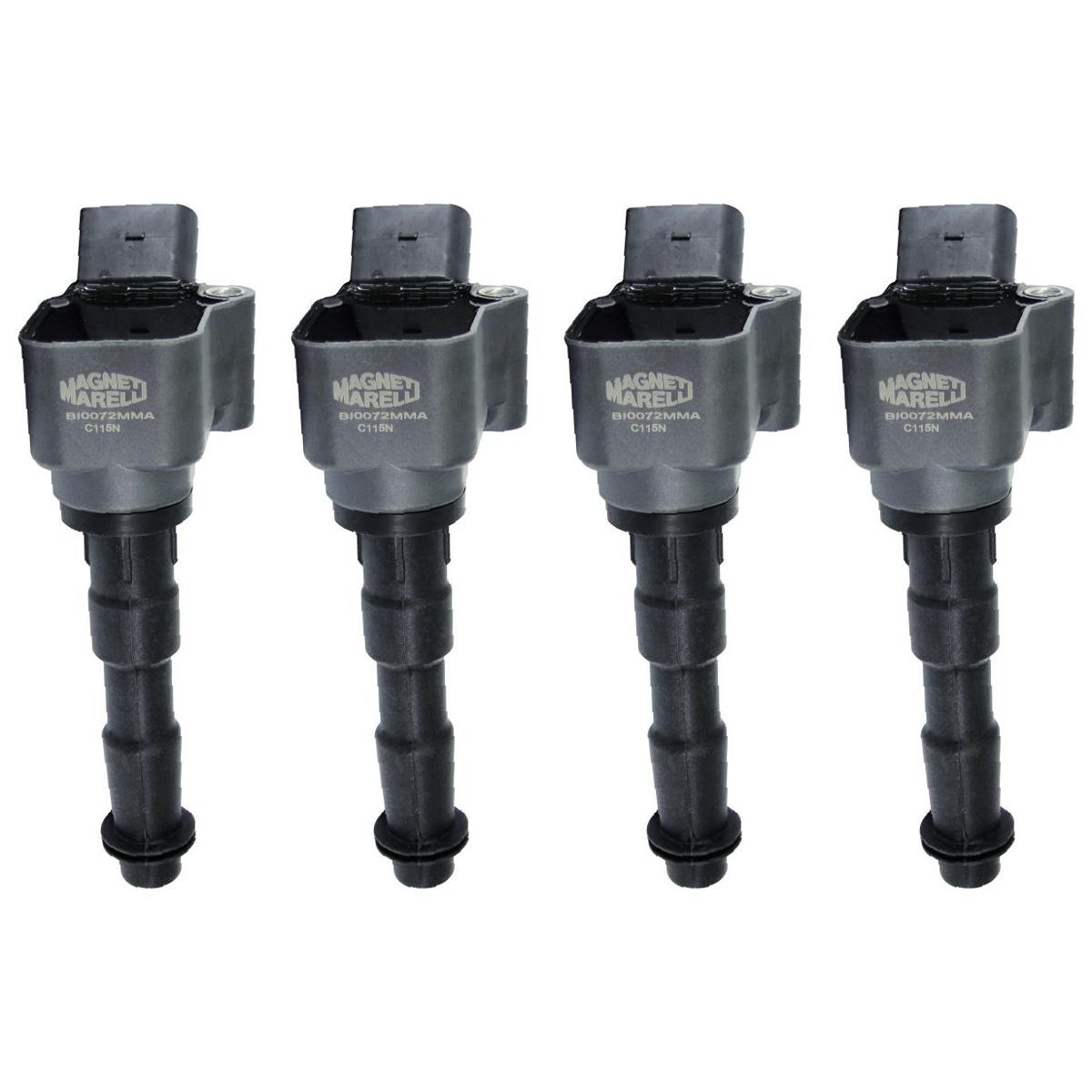 Kit 4 Bobina Ignição - Magneti Marelli - BI0072MMA