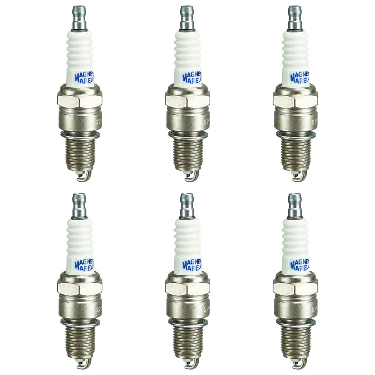 Kit 6 Vela Ignição V-Form - Magneti Marelli - F6RFMM