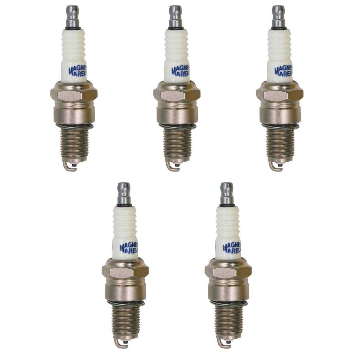 Kit 5 Vela Ignição V-Form - Magneti Marelli - F7RFMM