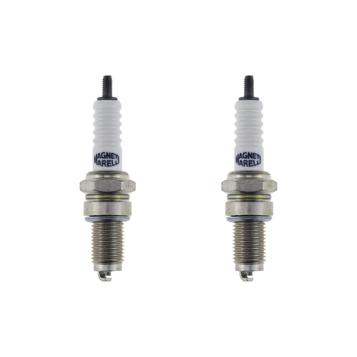 Par Vela Ignição Resistiva - Magneti Marelli - DR8TCMM-9